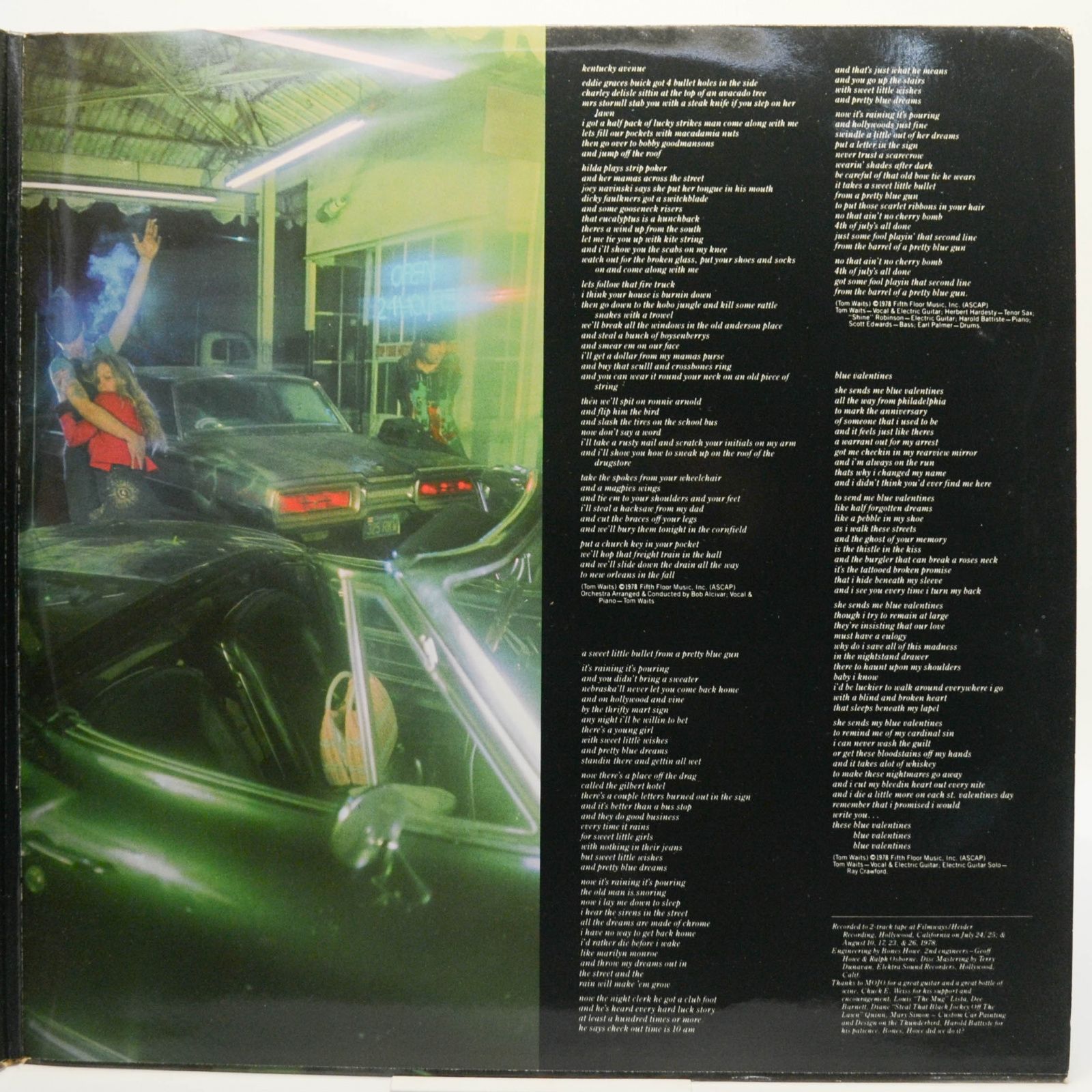 Tom Waits — Blue Valentine, 1978