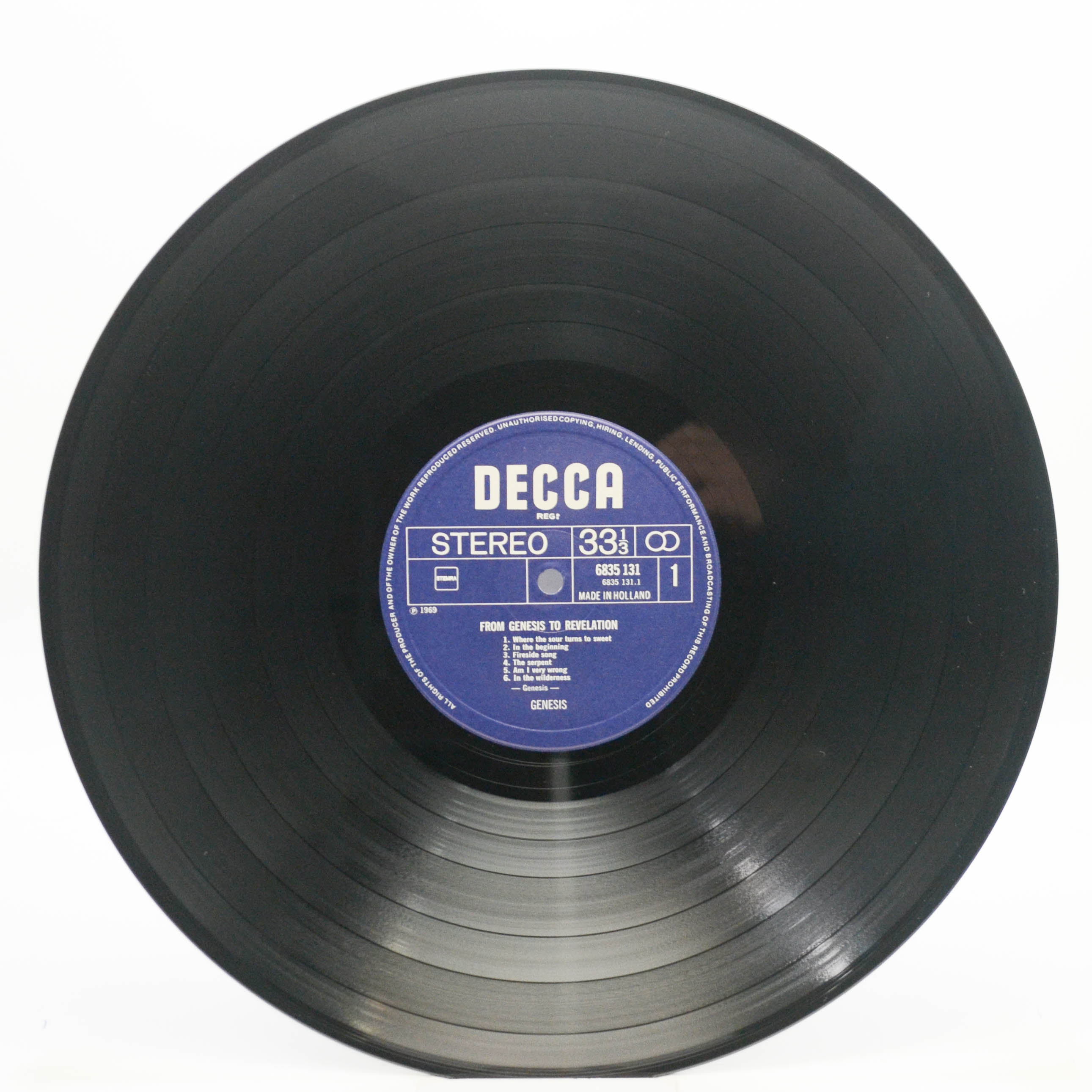 Genesis — From Genesis To Revelation, 1969