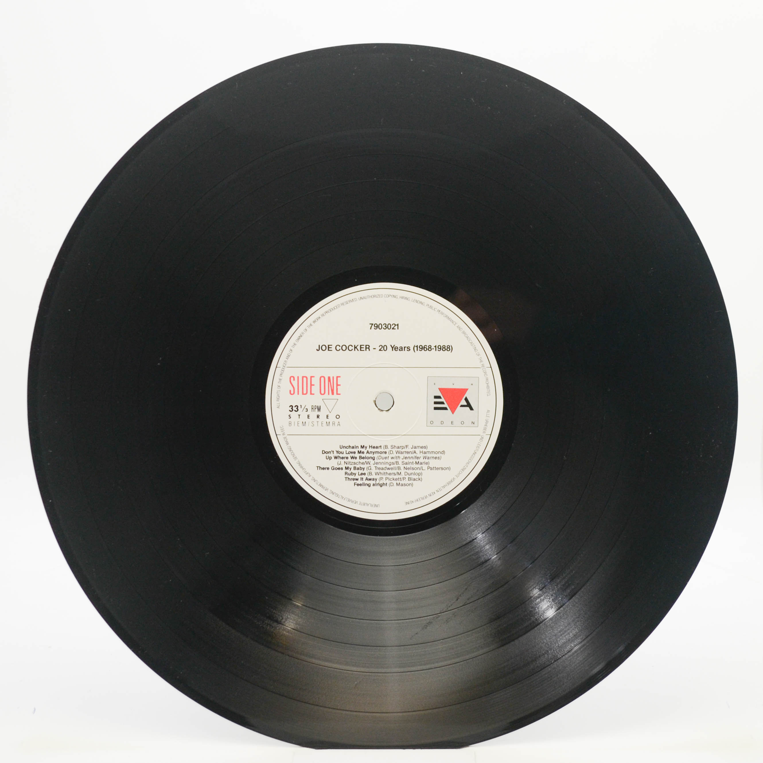 Joe Cocker — 20 Years (1968-1988), 1988