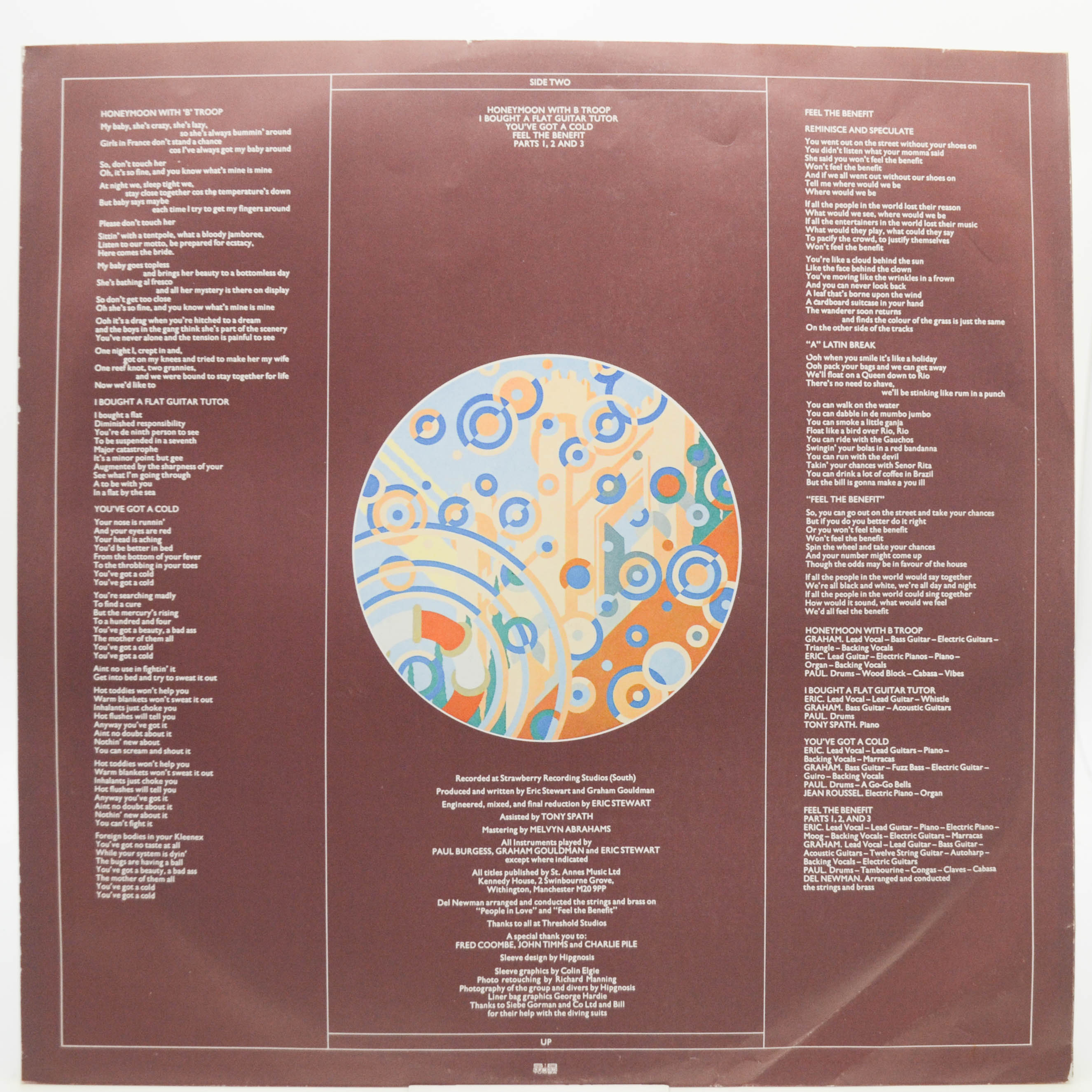 10cc — Deceptive Bends, 1977