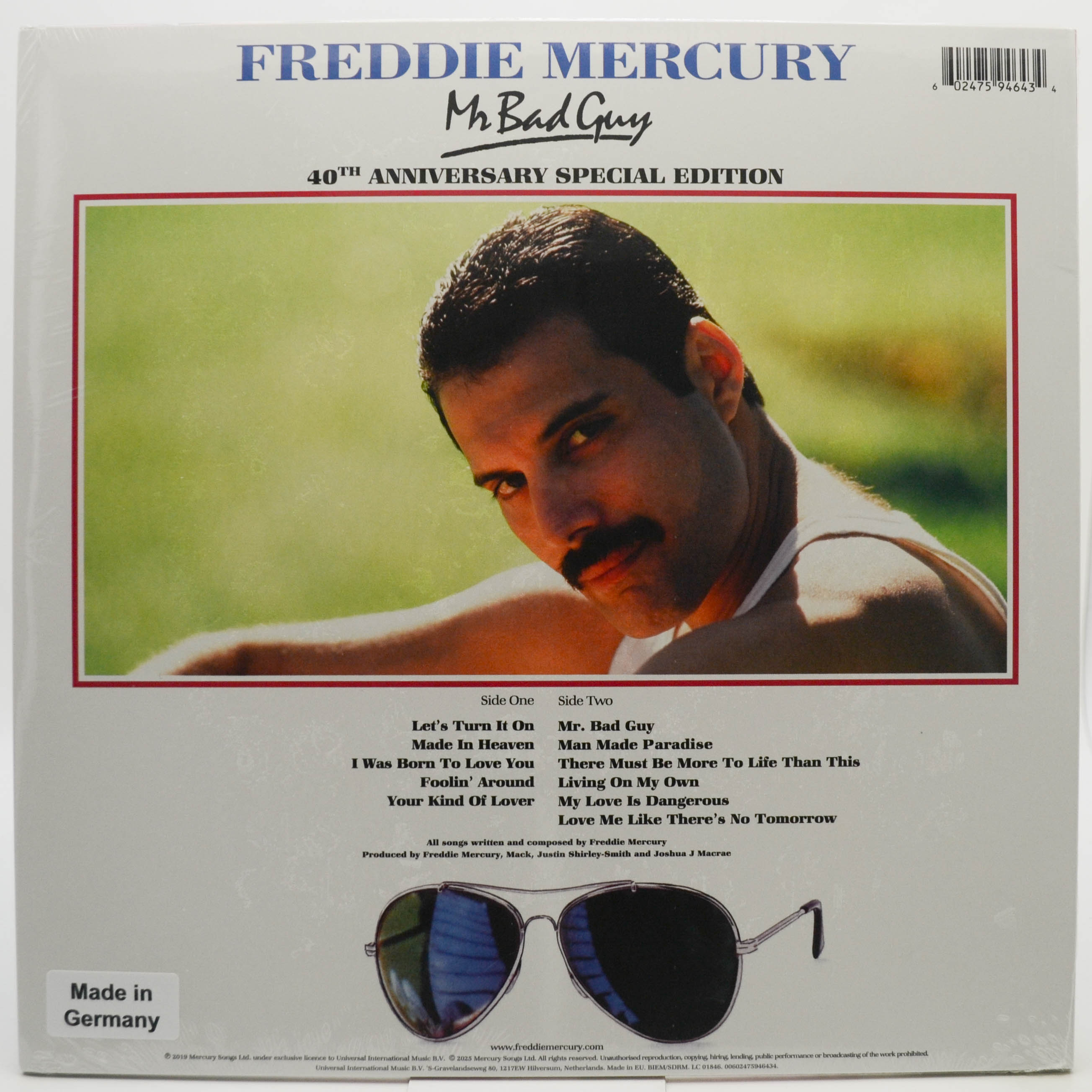 Freddie Mercury — Mr. Bad Guy, 1985