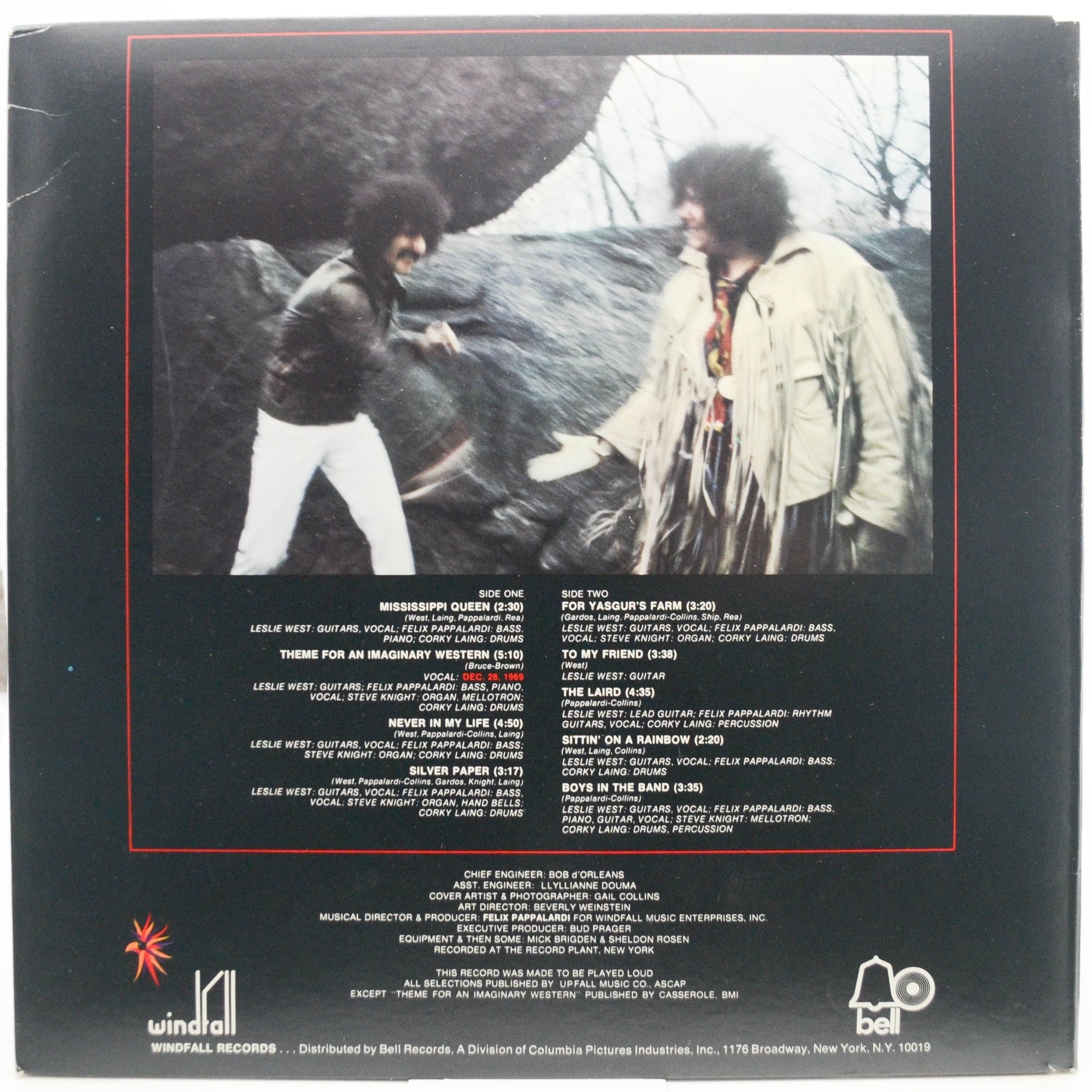 Mountain — Climbing! (1-st, USA), 1970