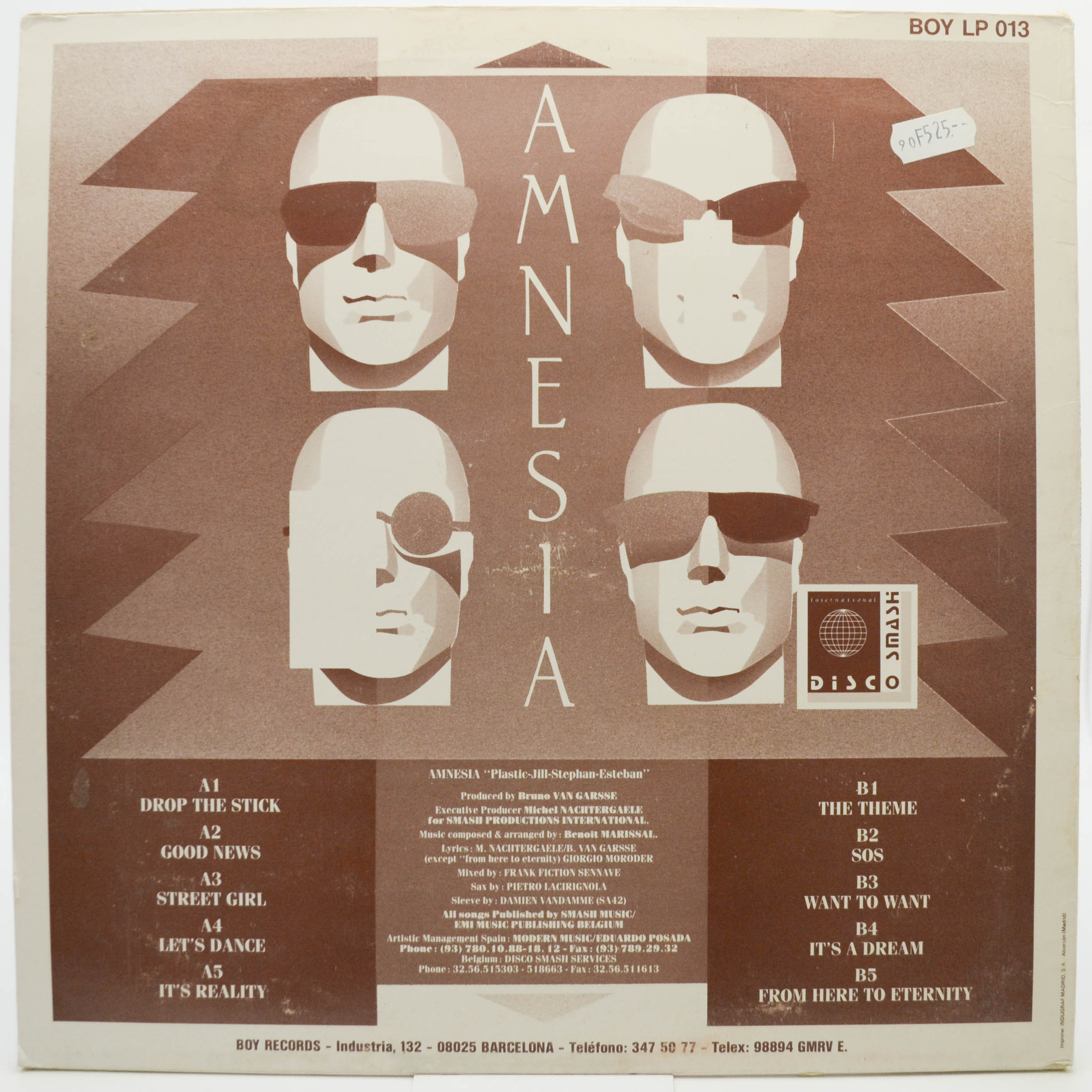 Amnesia — From Here To Eternity, 1990