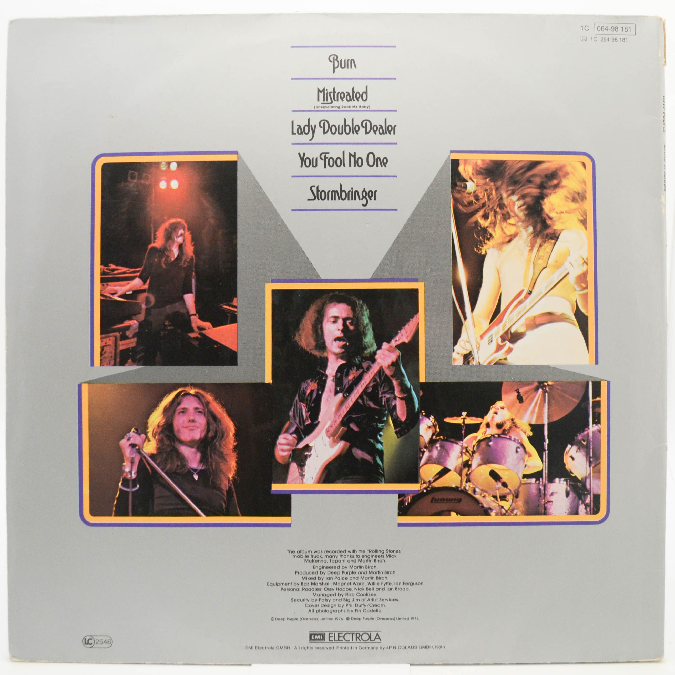 Deep Purple — Made In Europe, 1976