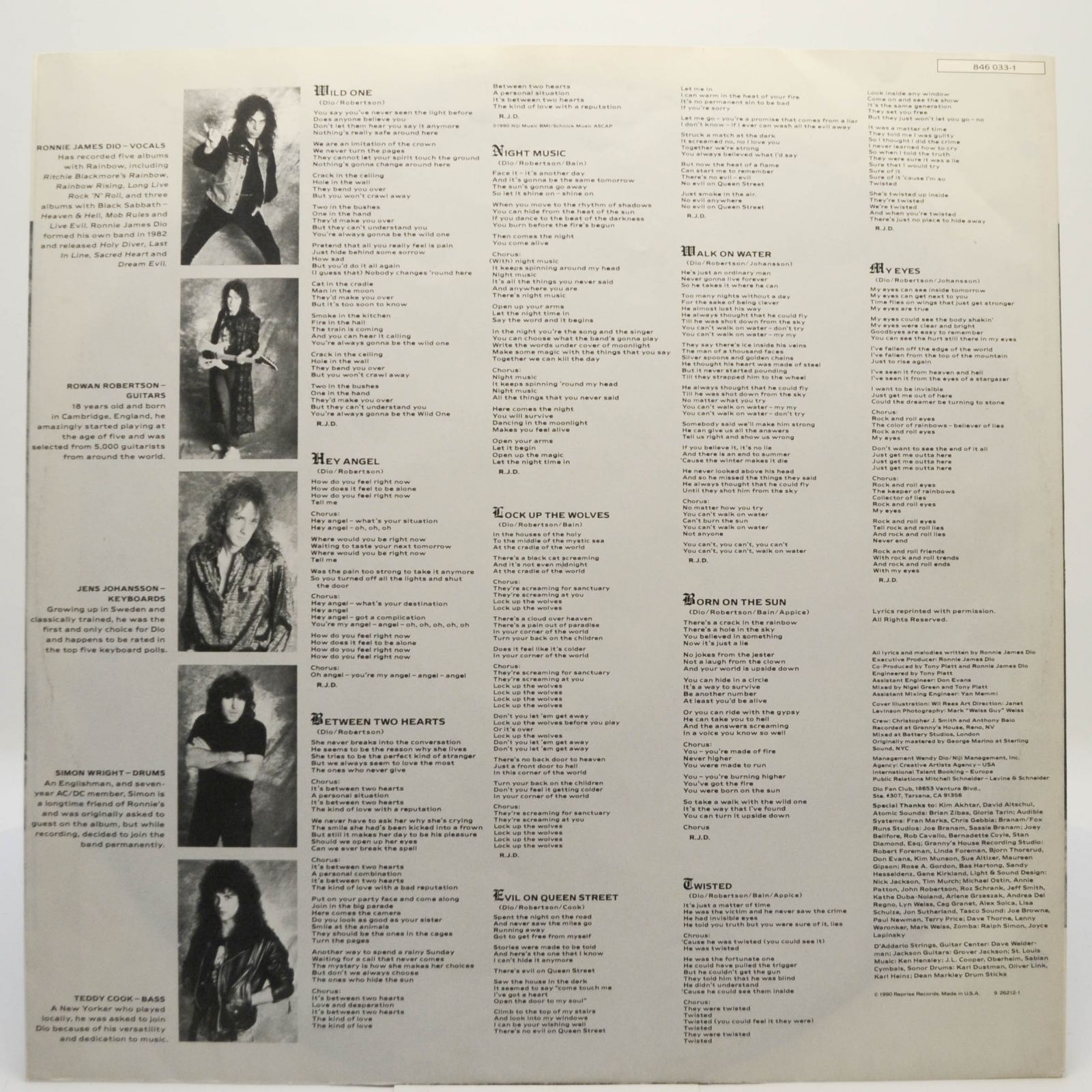 Dio — Lock Up The Wolves, 1990