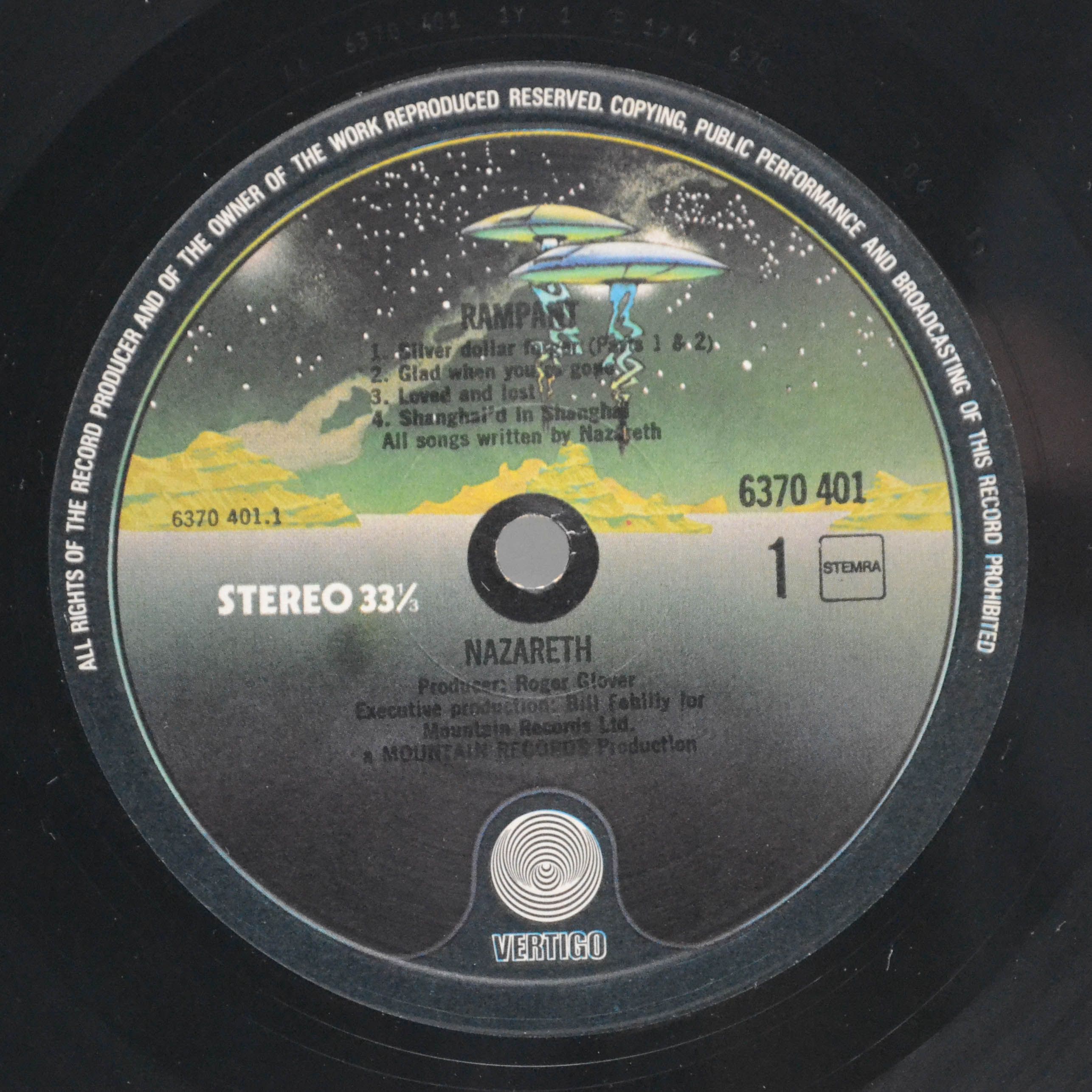 Nazareth — Rampant, 1974