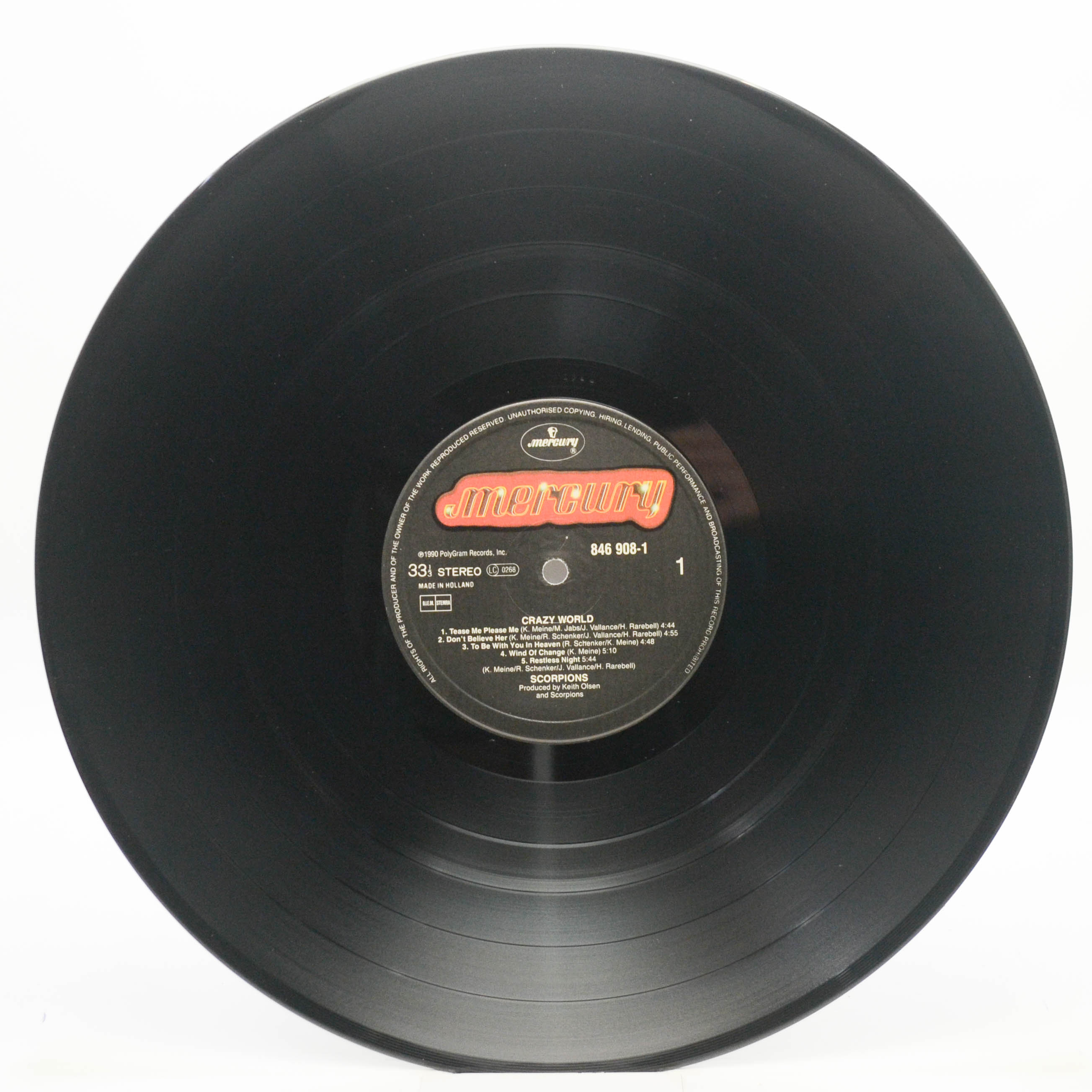 Scorpions — Crazy World, 1990