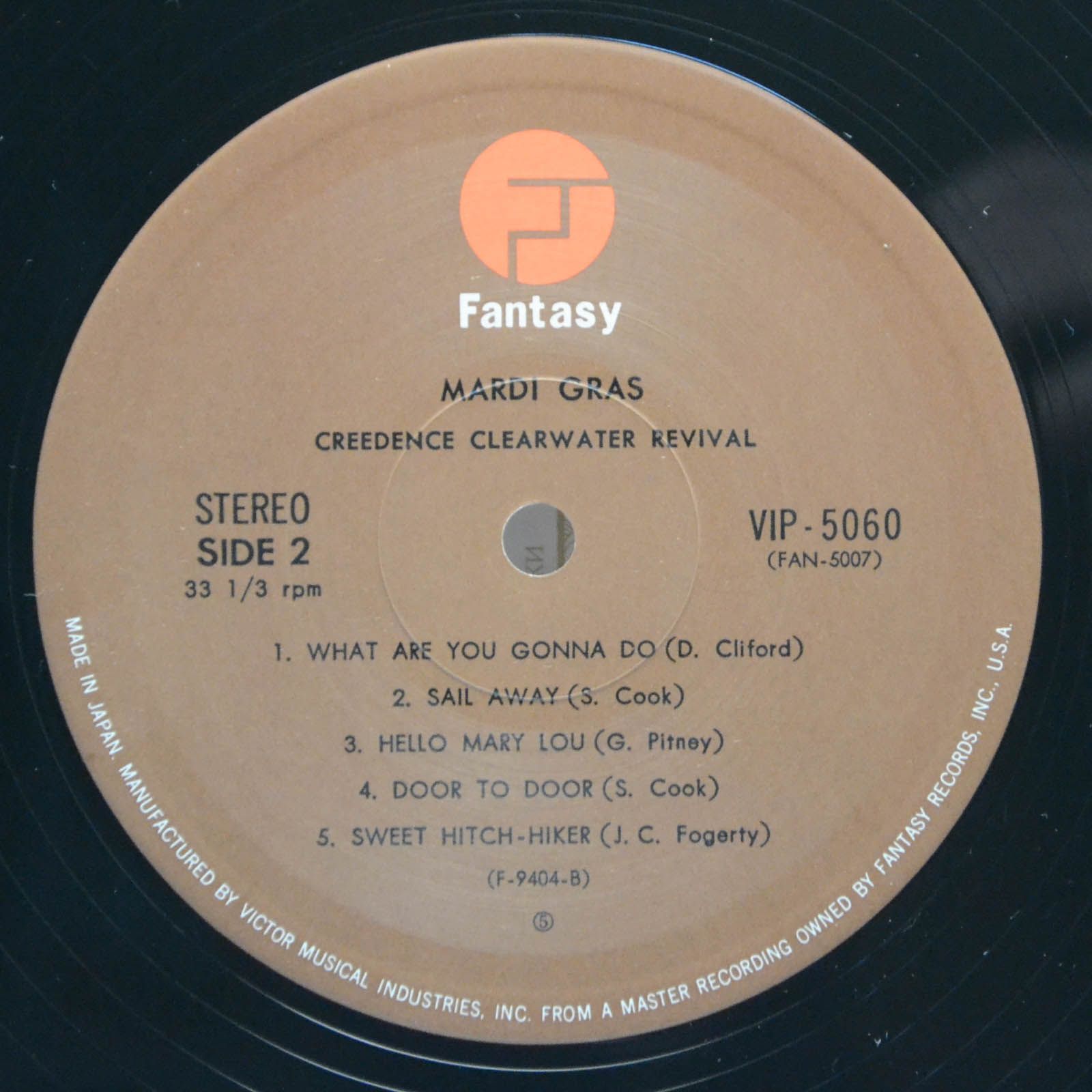 Creedence Clearwater Revival — Mardi Gras, 1972