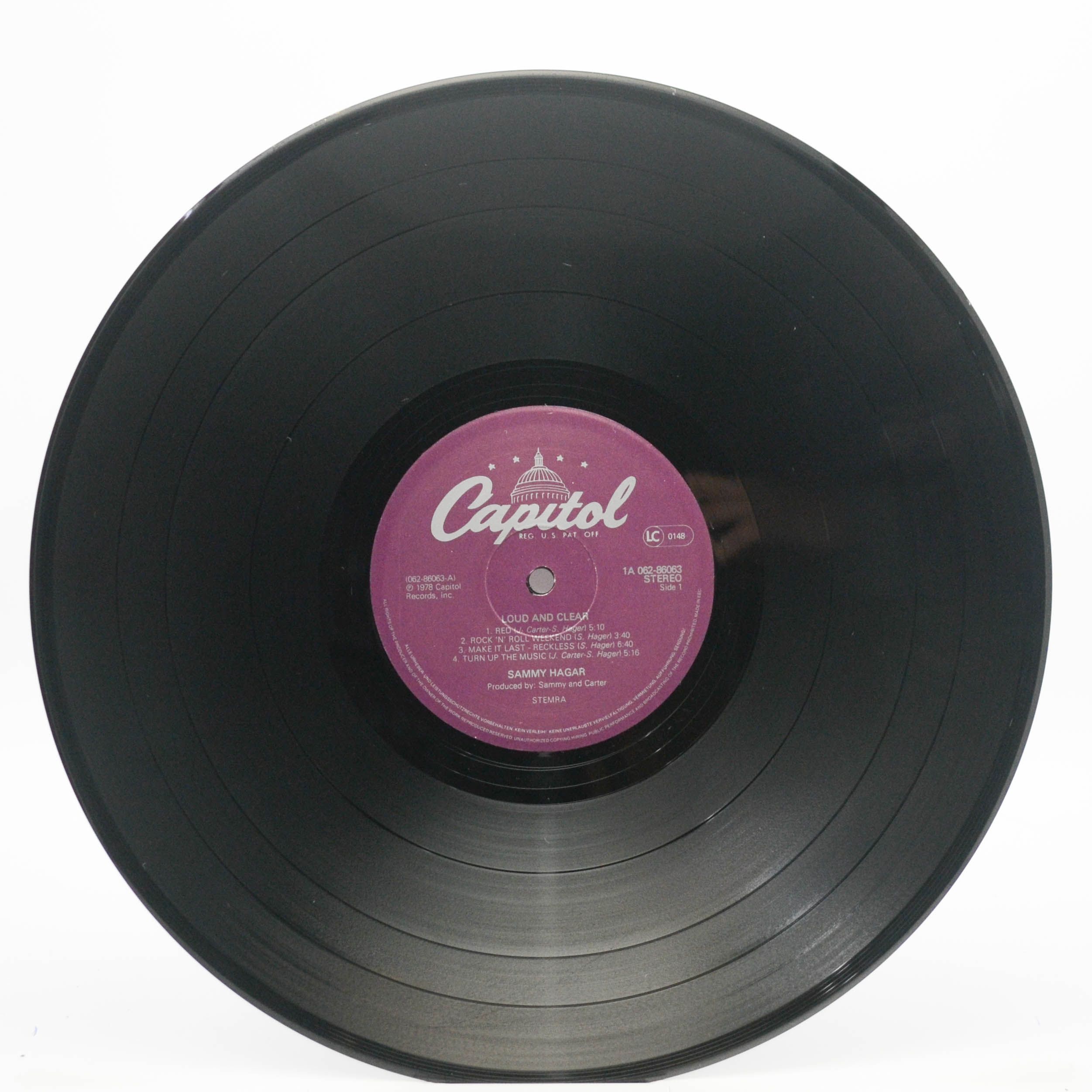 Sammy Hagar — Loud And Clear, 1978