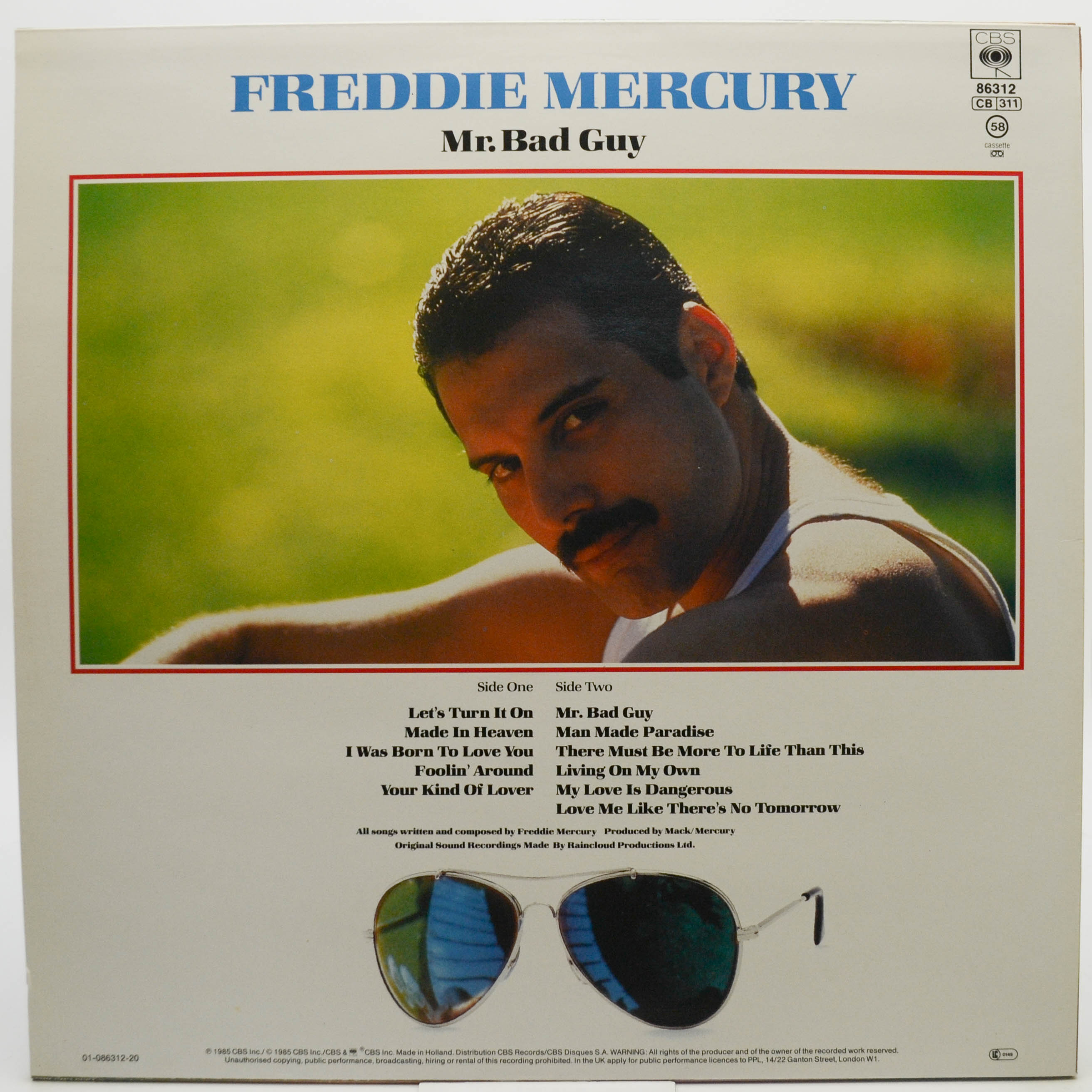Freddie Mercury — Mr. Bad Guy, 1985