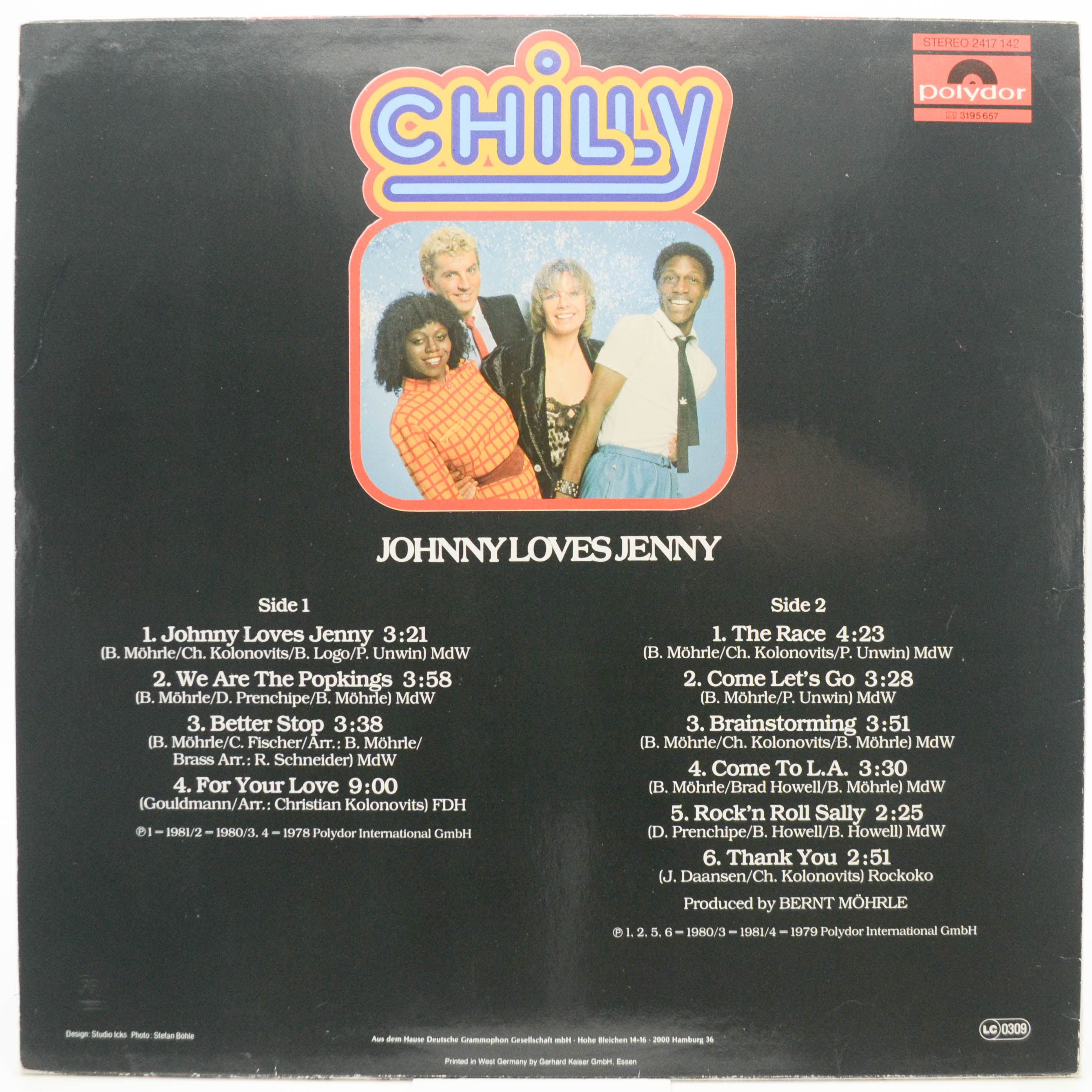 Chilly — Johnny Loves Jenny, 1981