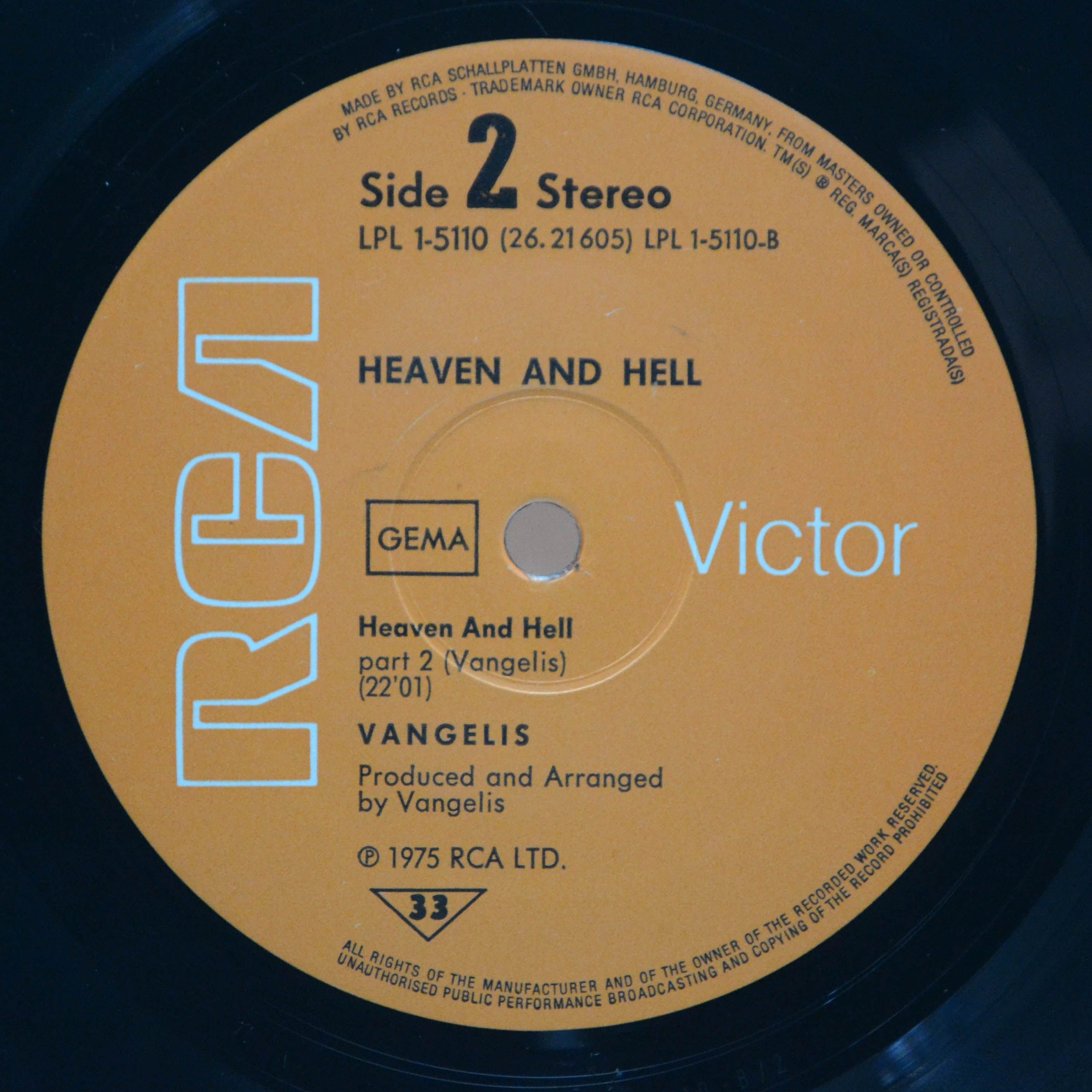 Vangelis — Heaven And Hell, 1975