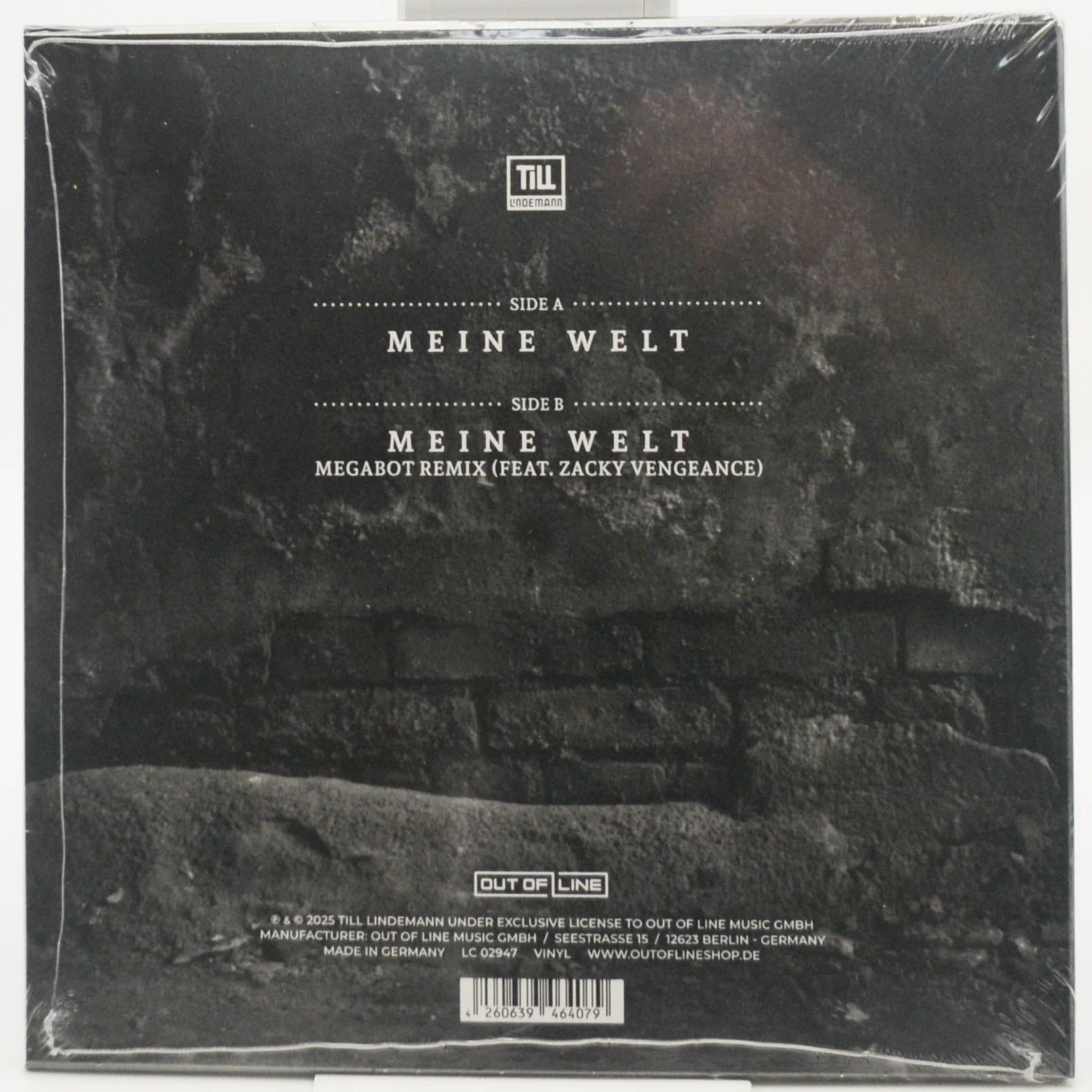 Till Lindemann — Meine Welt (7"), 2025