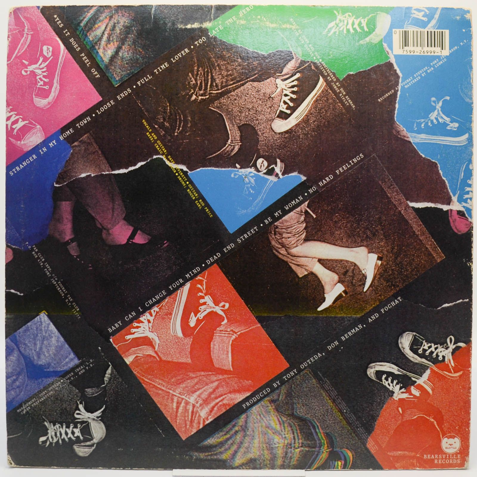 Foghat — Tight Shoes (USA), 1980