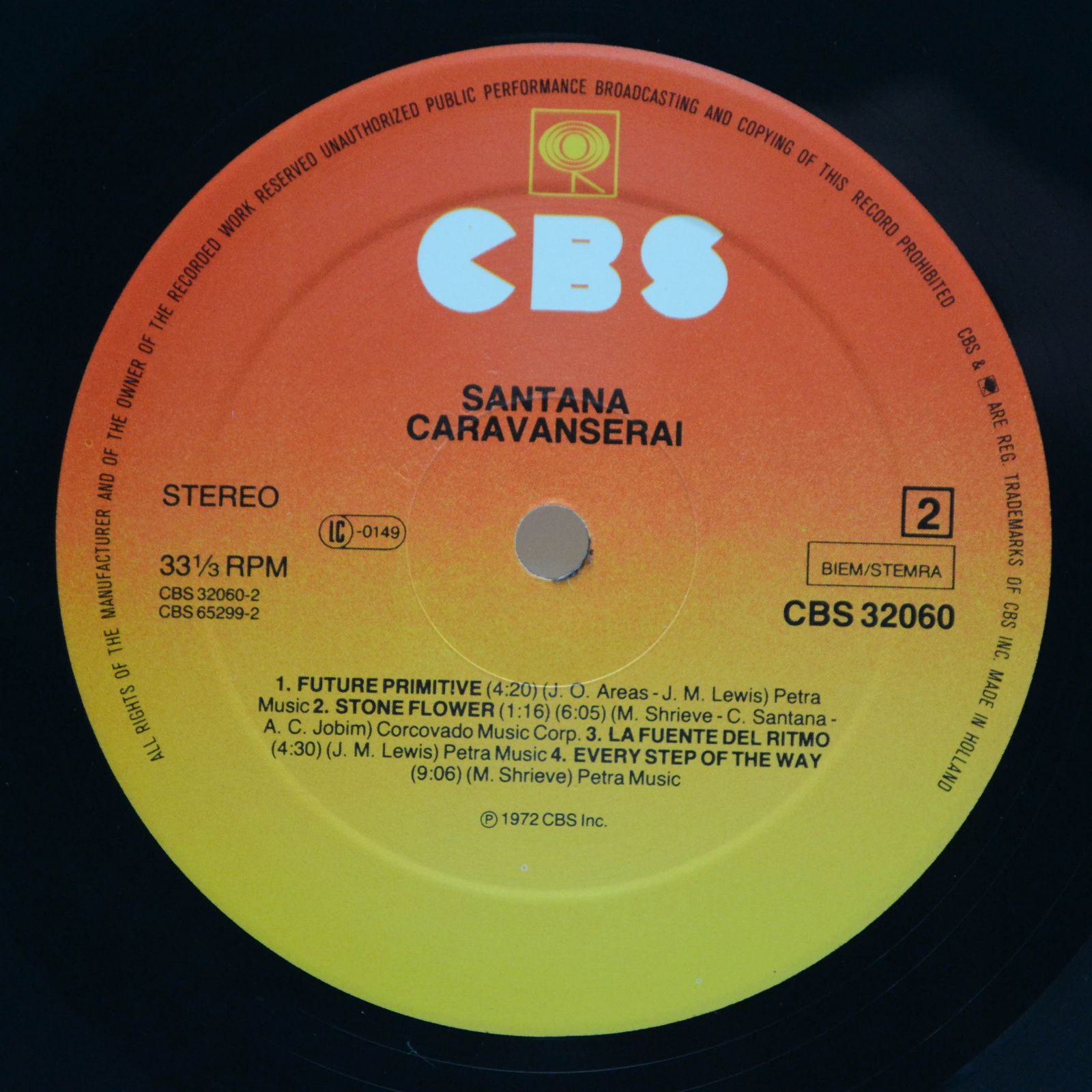 Santana — Caravanserai, 1972
