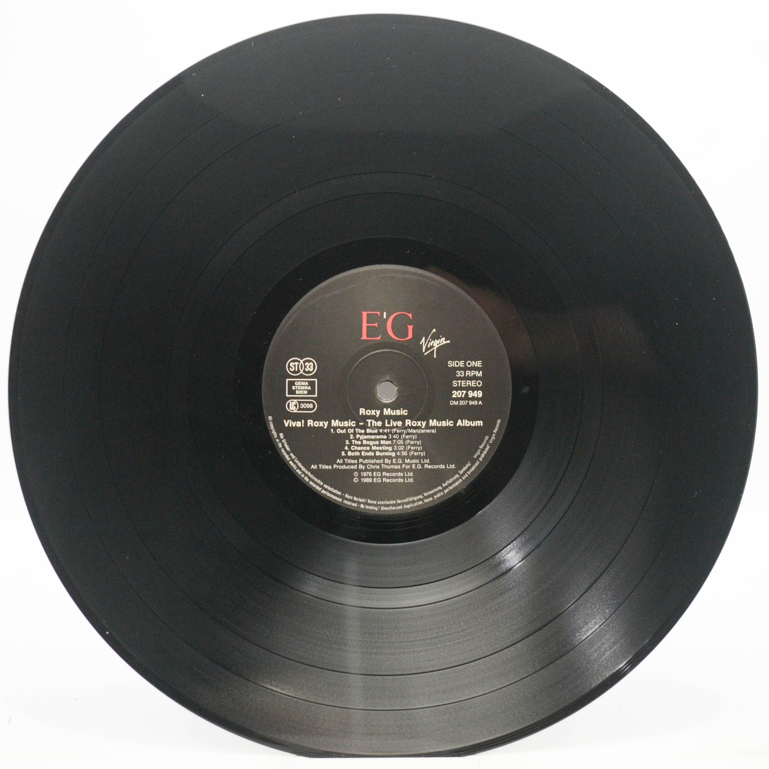 Roxy Music — Viva ! The Live Roxy Music, 1976