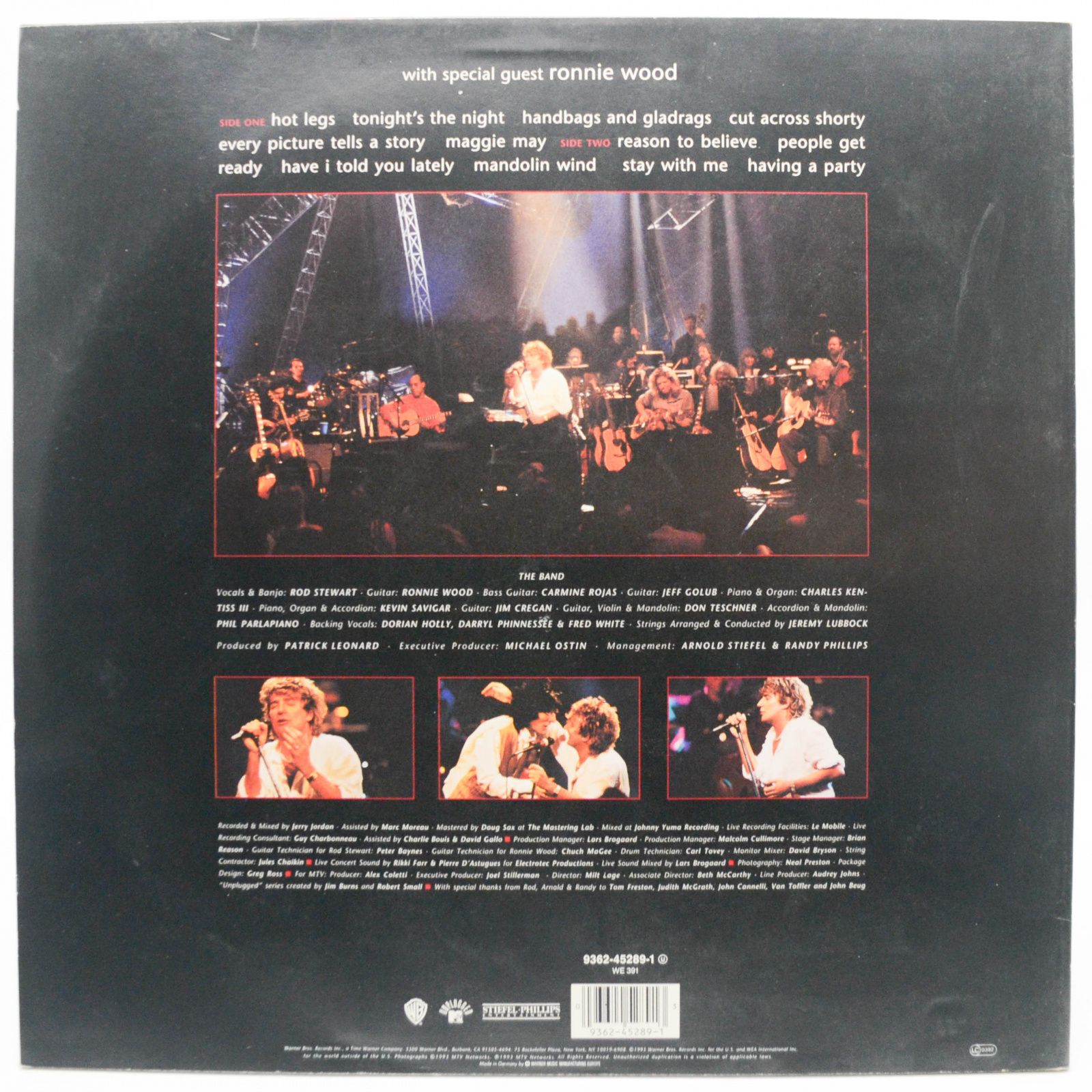 Rod Stewart — Unplugged ...And Seated, 1993