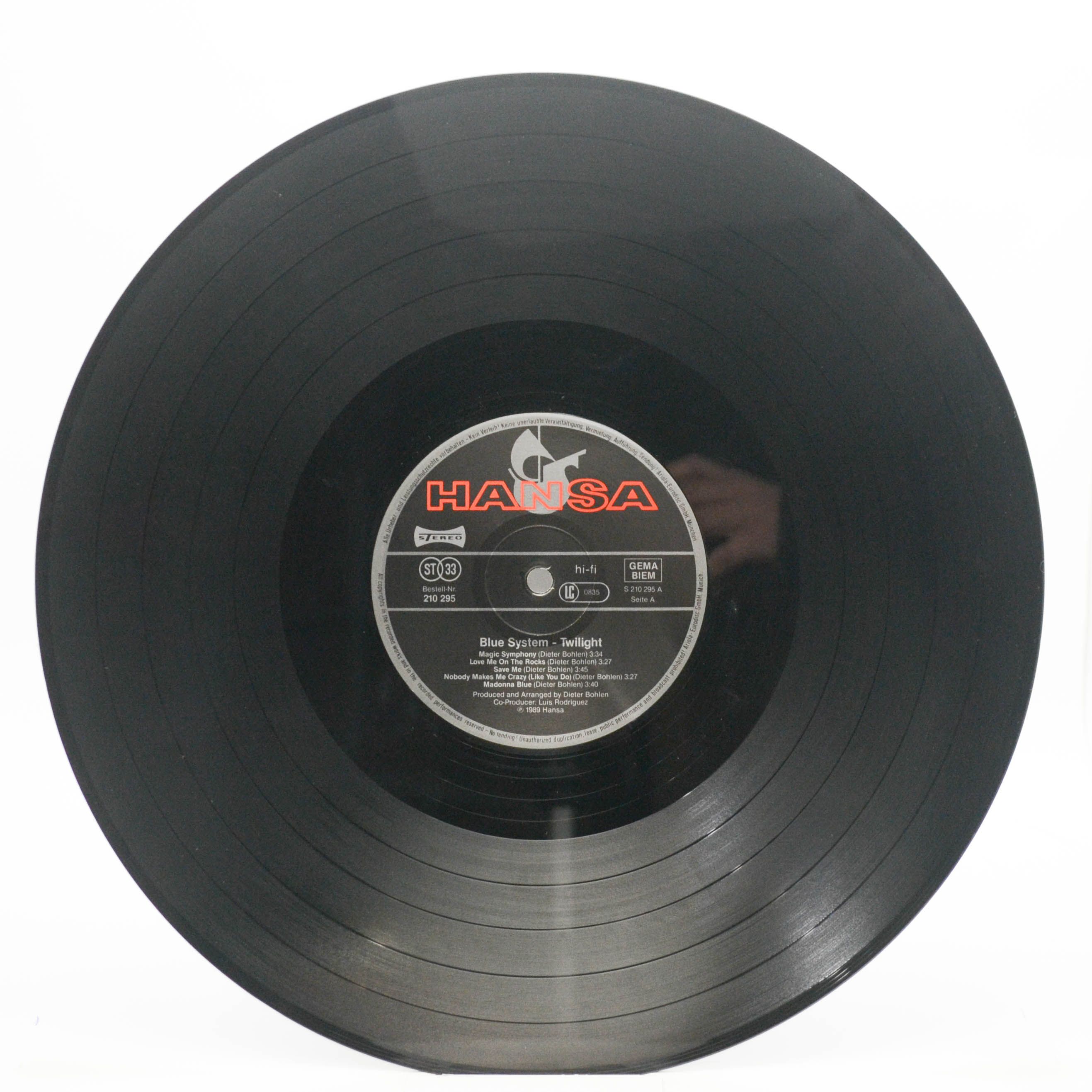 Blue System — Twilight, 1989