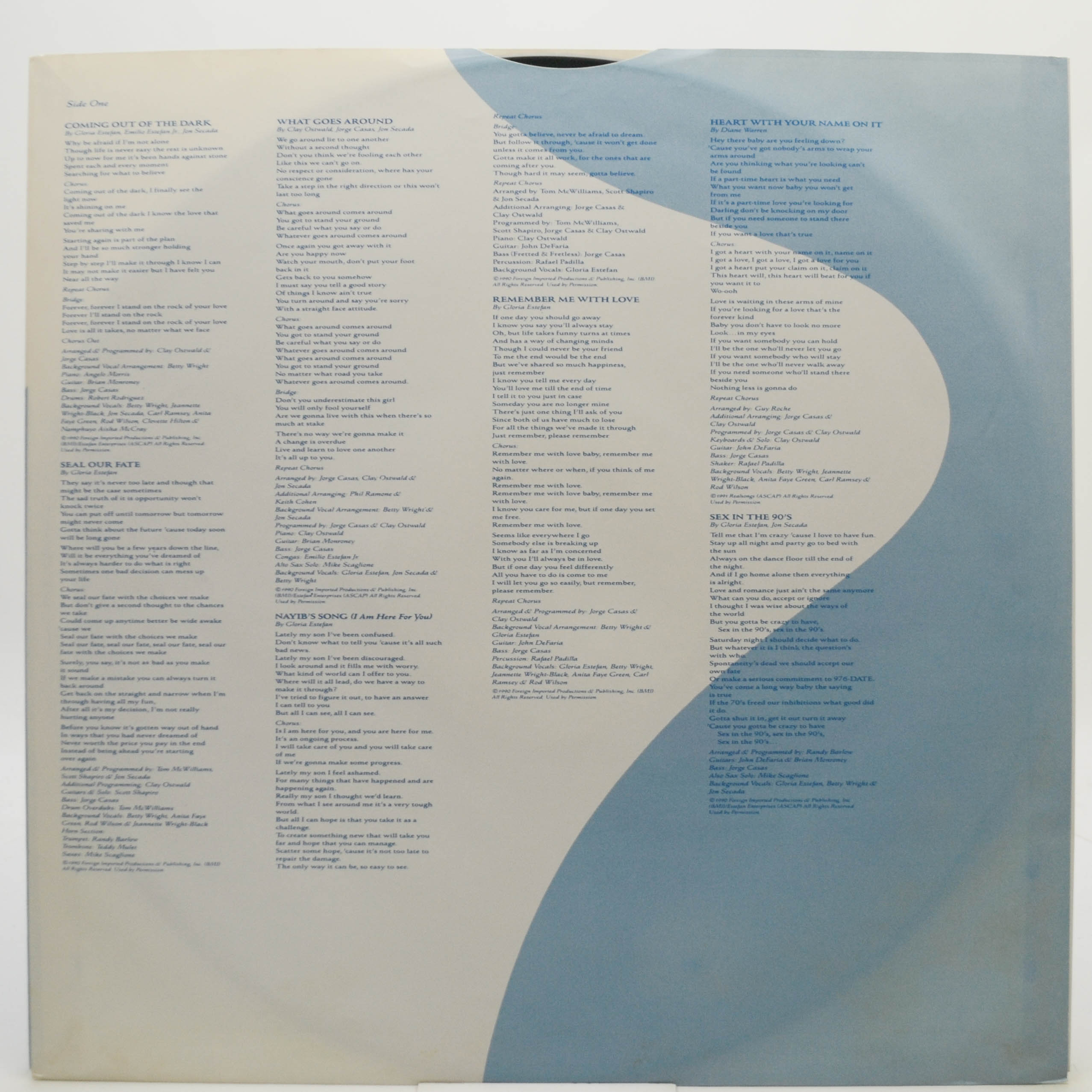 Gloria Estefan — Into The Light, 1991