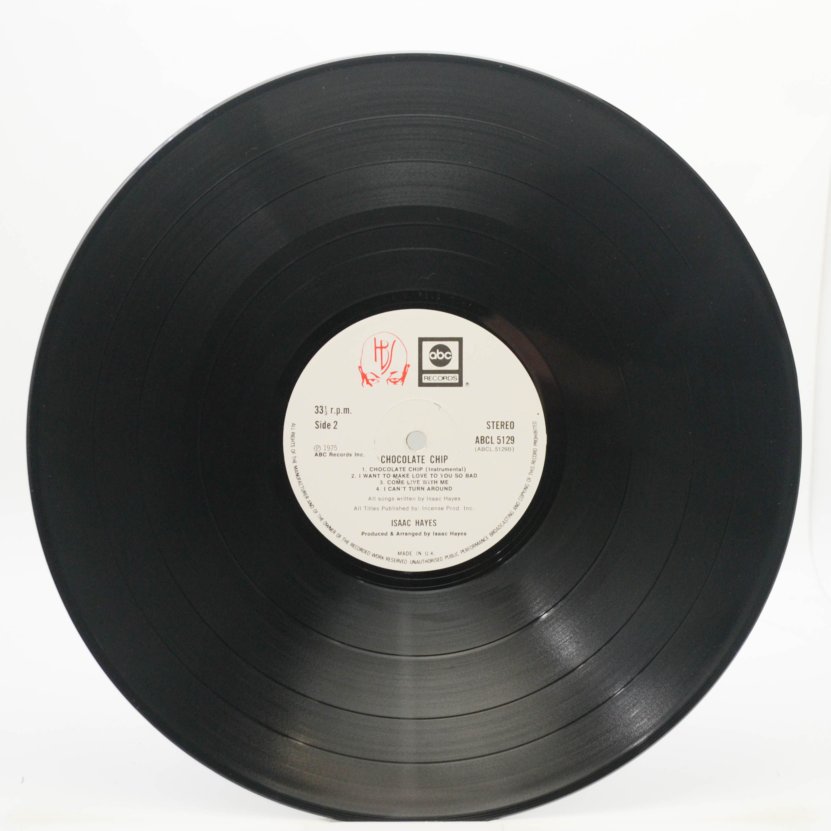 Isaac Hayes — Chocolate Chip (UK), 1975