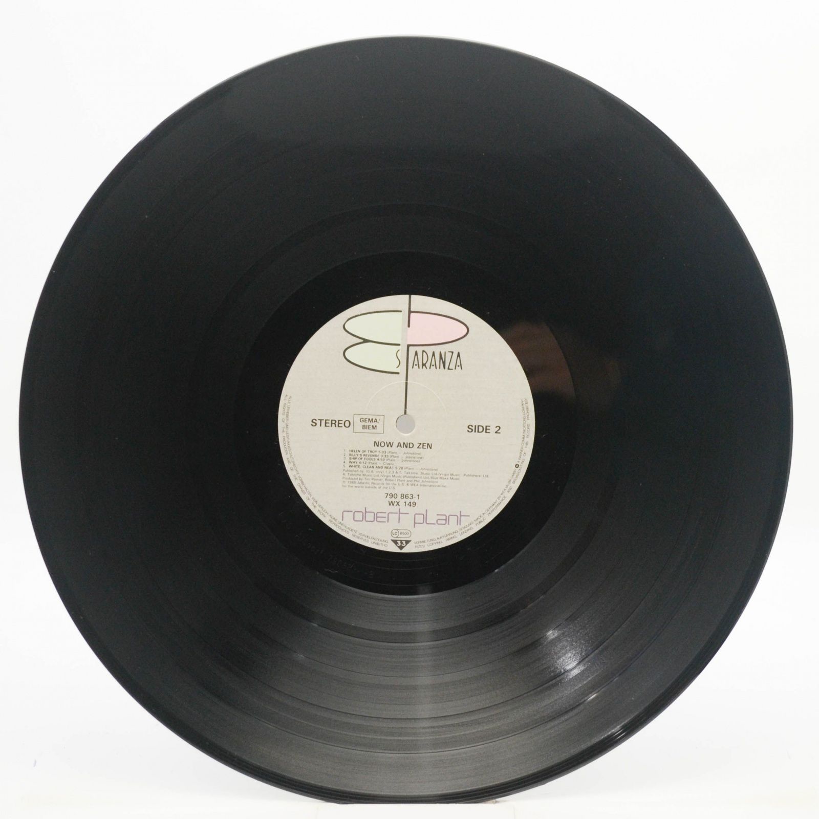 Robert Plant — Now And Zen, 1988