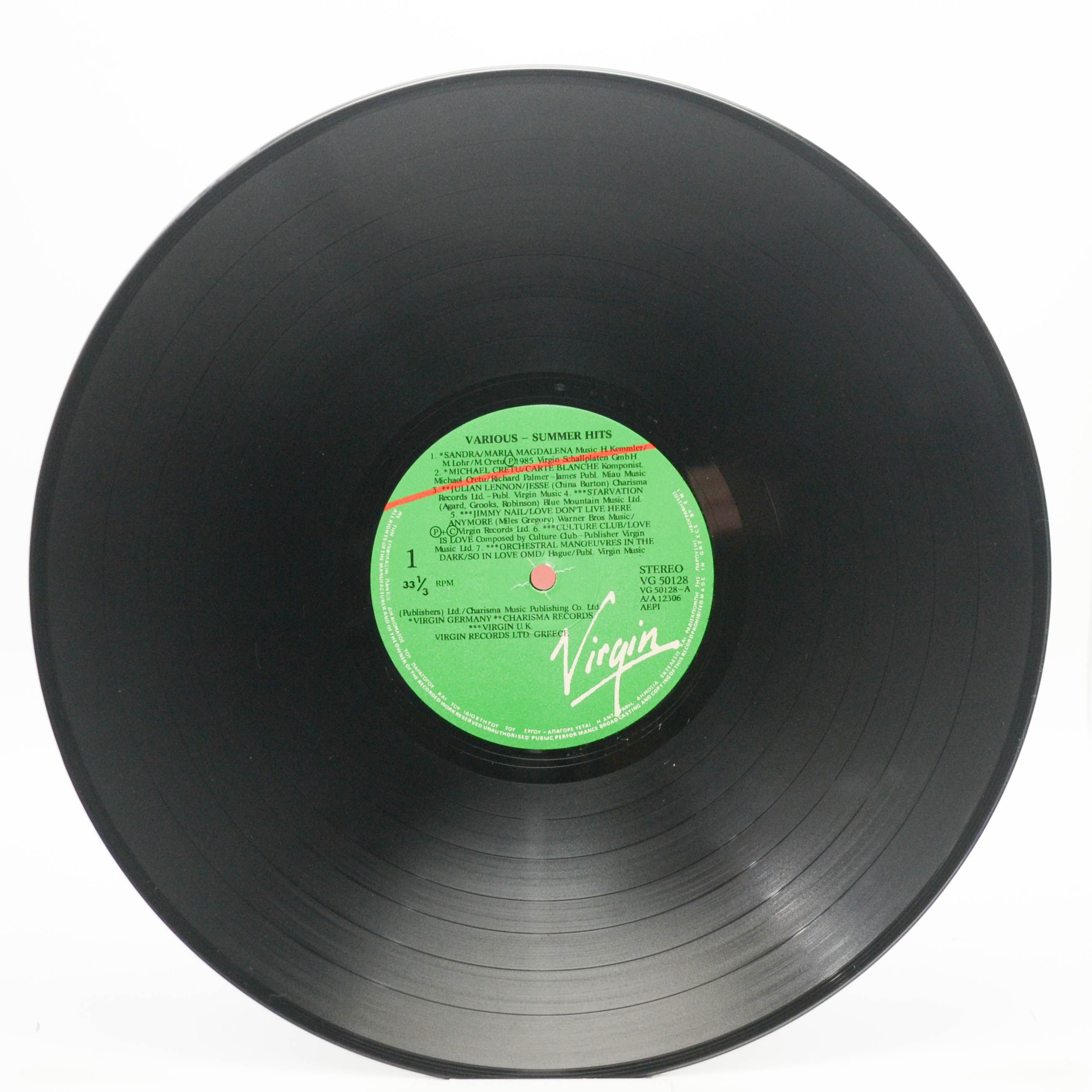 Various — Summer Hits, 1985