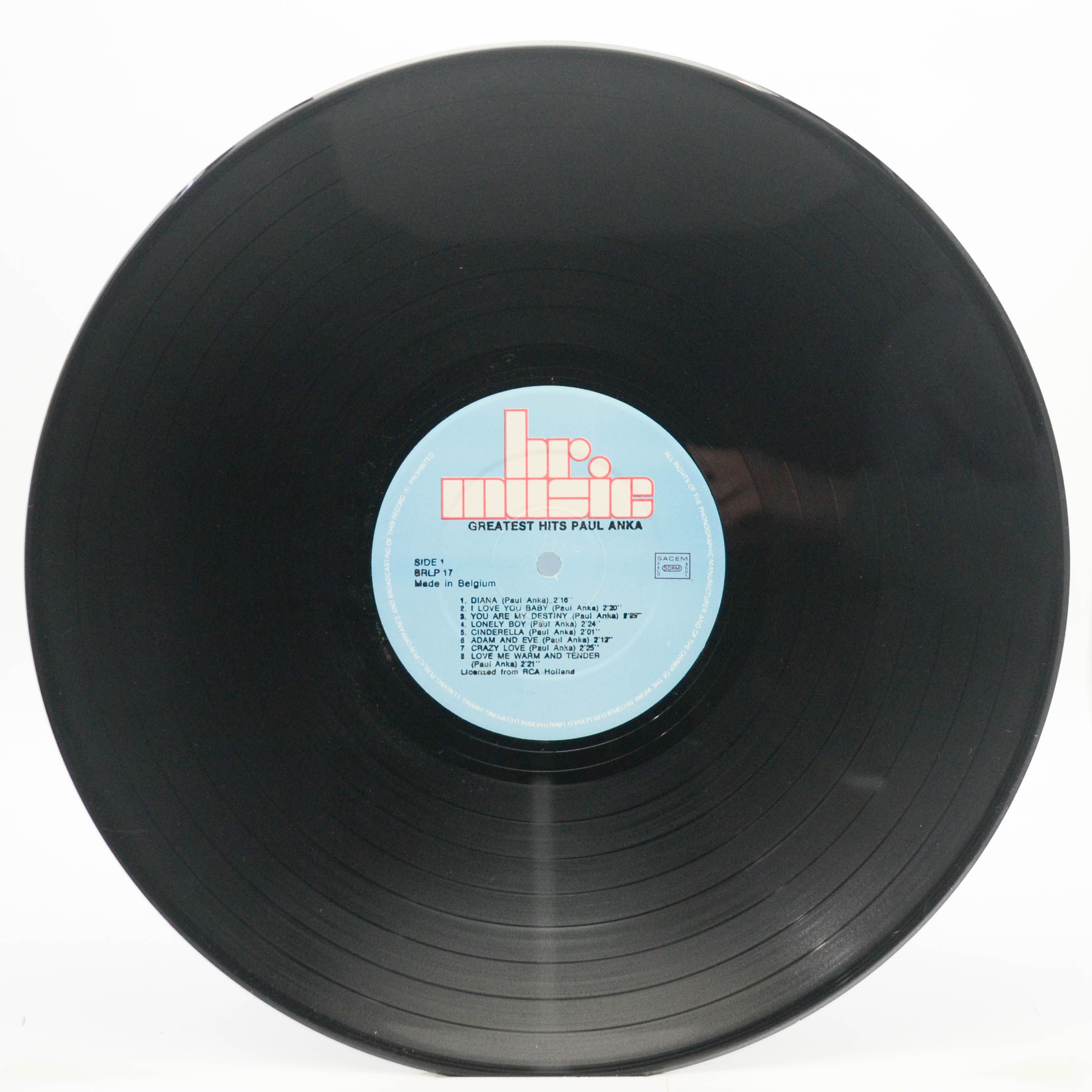 Paul Anka — Greatest Hits, 1985