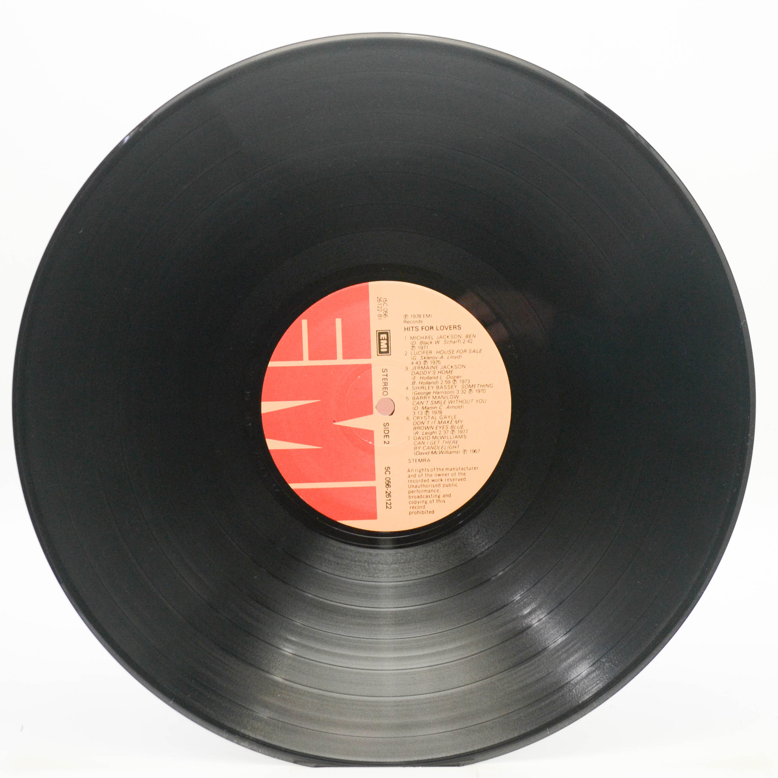 Various — Hits For Lovers, 1978