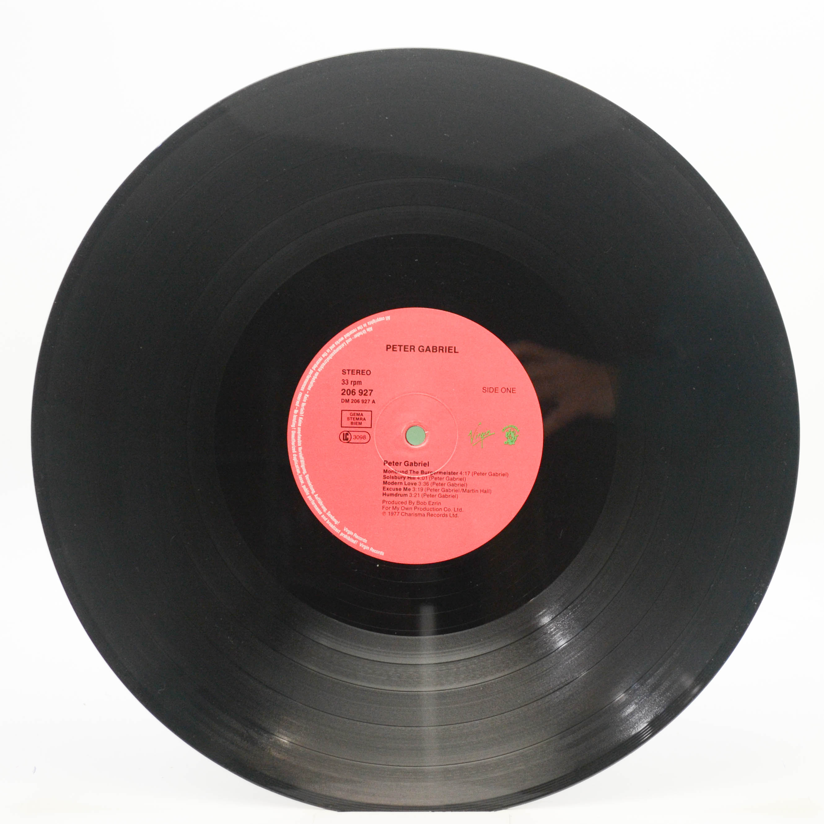 Peter Gabriel — Peter Gabriel, 1985