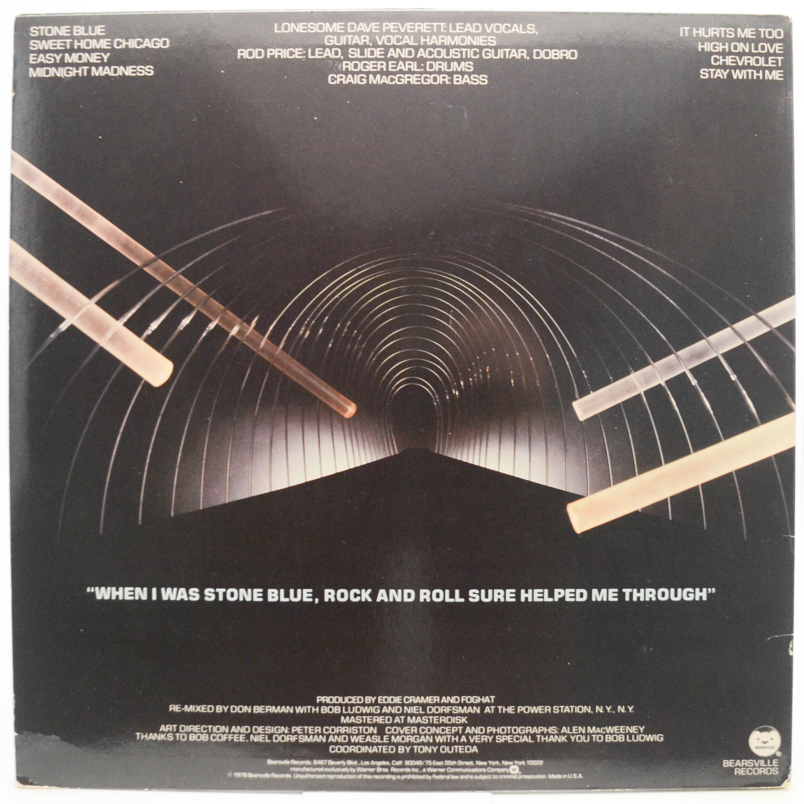 Foghat — Stone Blue (USA), 1978