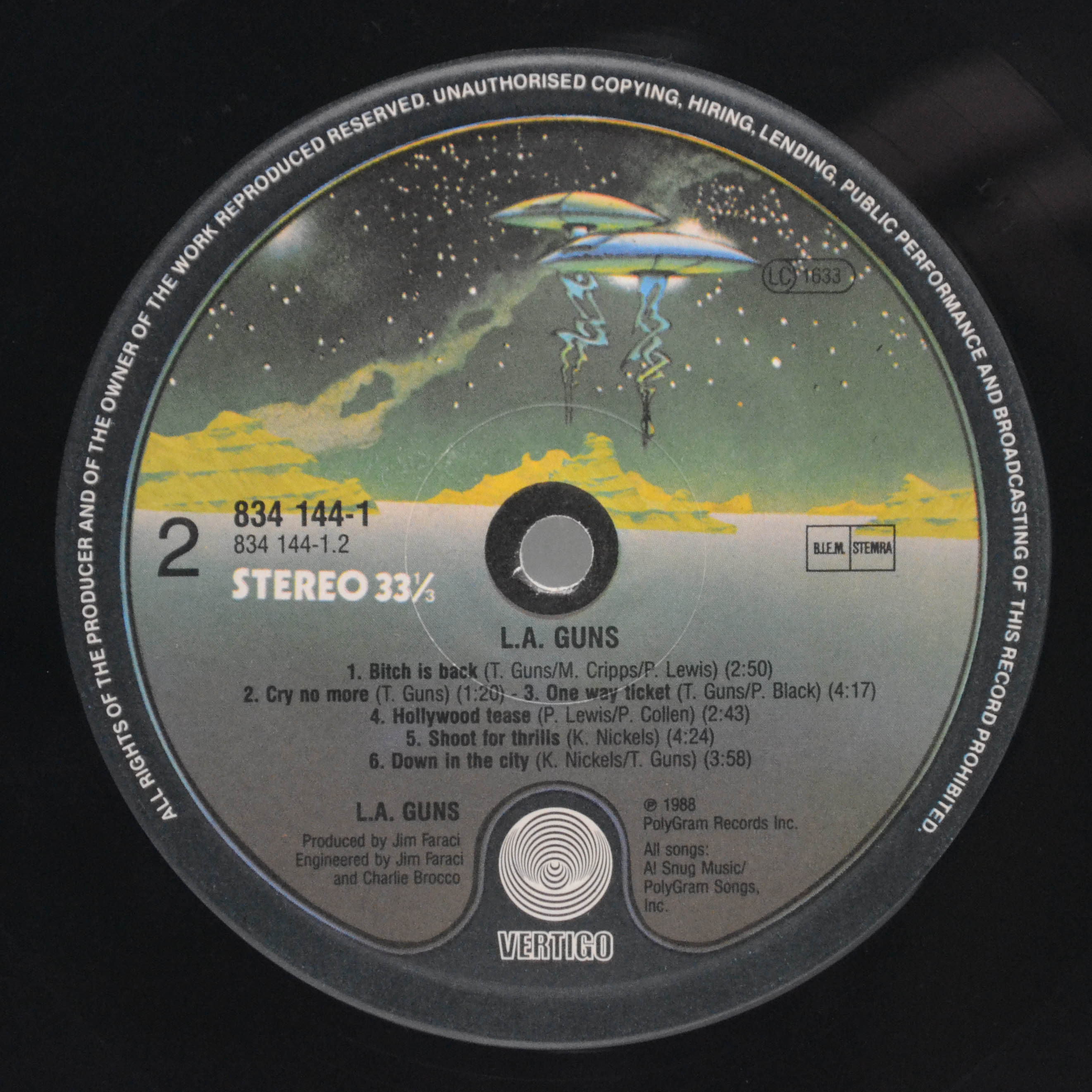 L.A. Guns — L.A. Guns, 1988