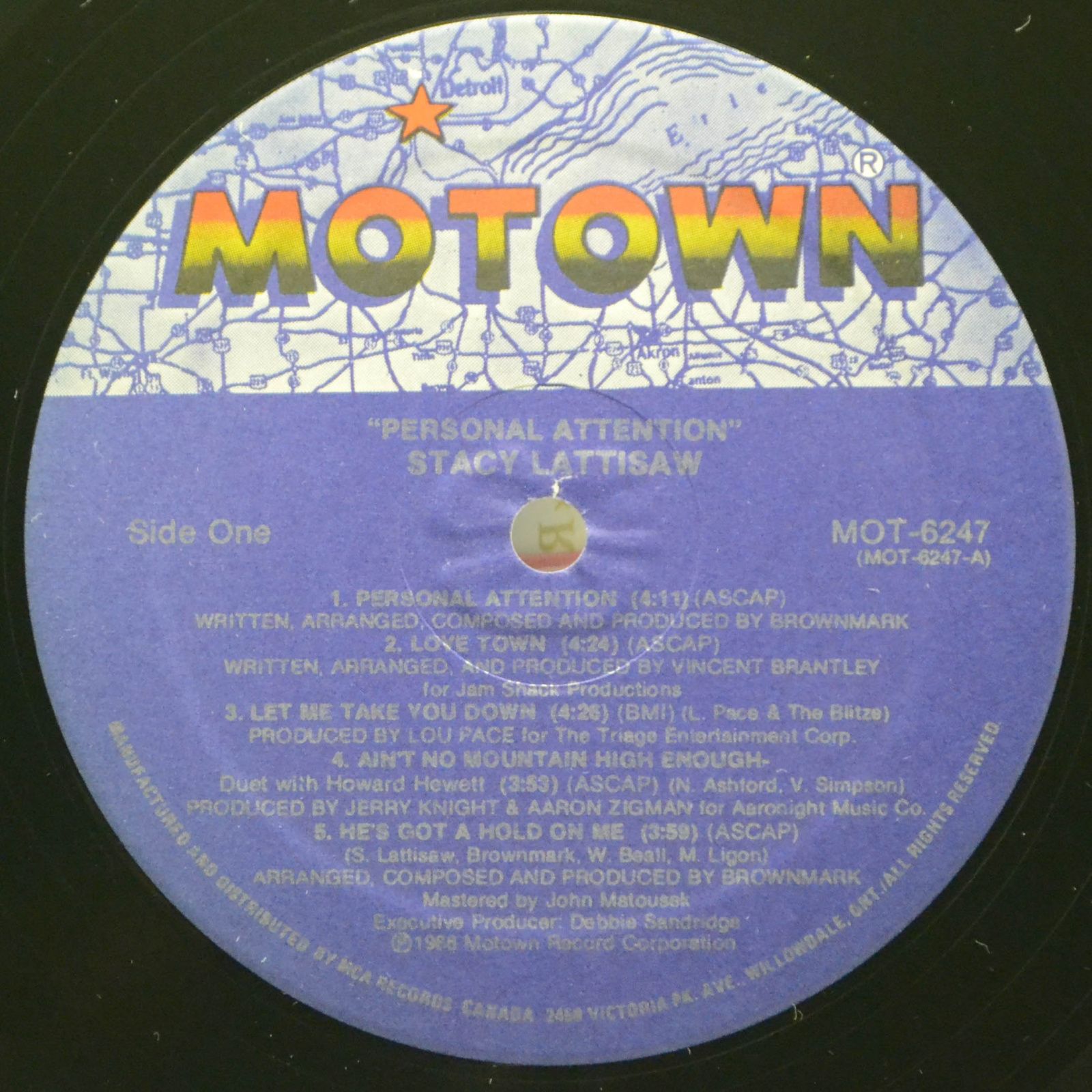 Stacy Lattisaw — Personal Attention, 1988