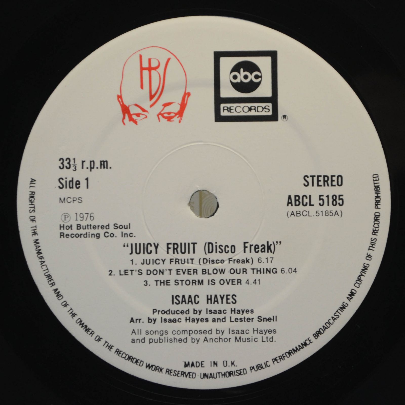 Isaac Hayes — Juicy Fruit (Disco Freak), 1976