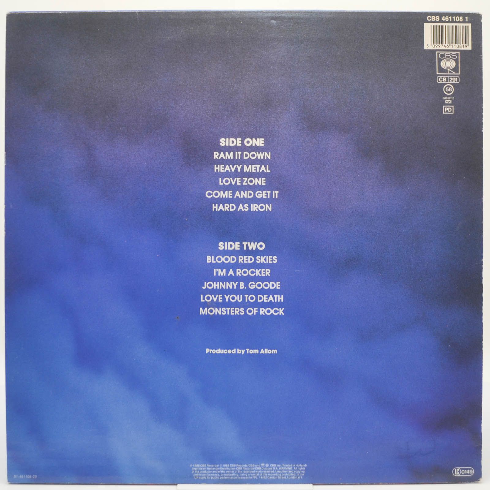 Judas Priest — Ram It Down, 1988