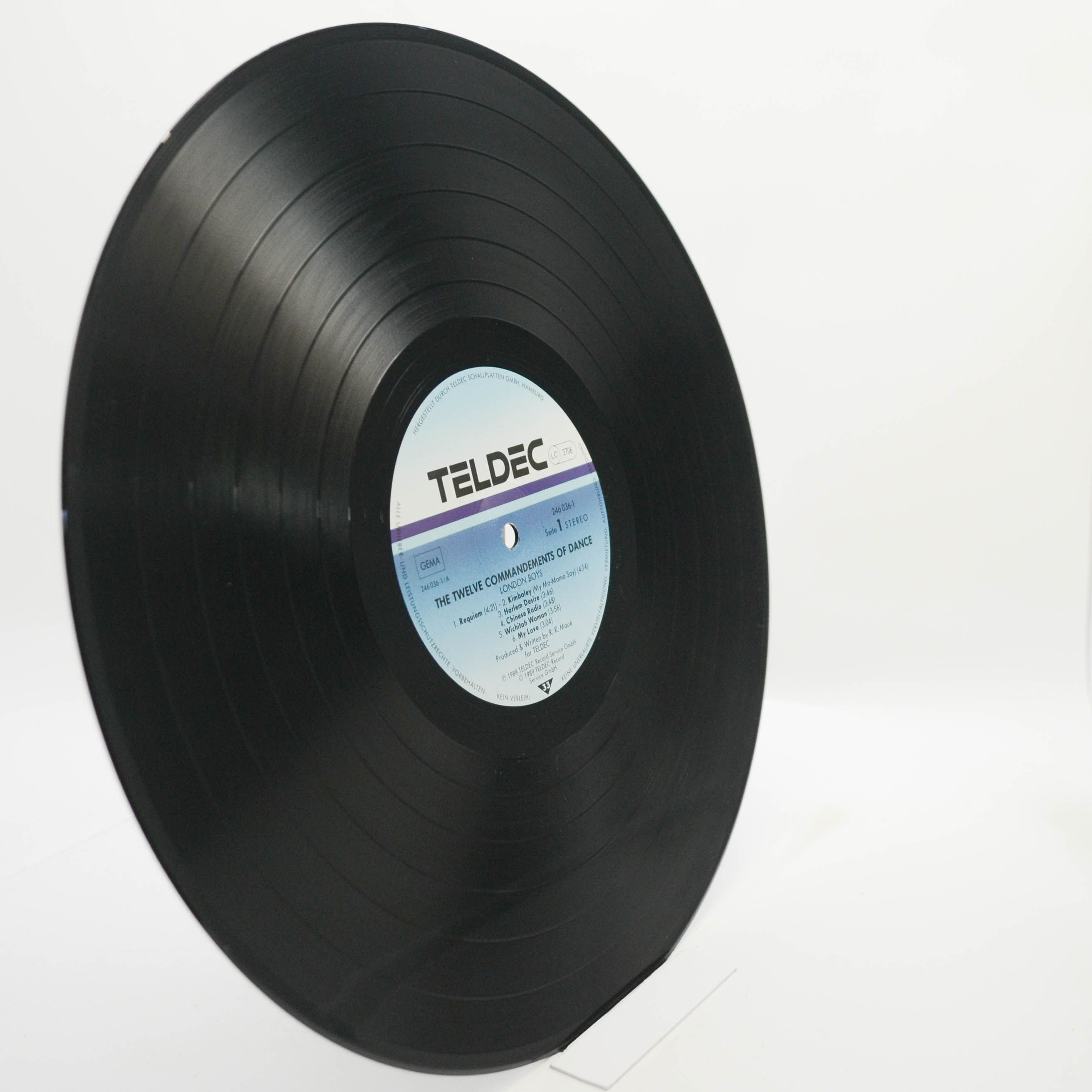 London Boys — The Twelve Commandments Of Dance, 1989