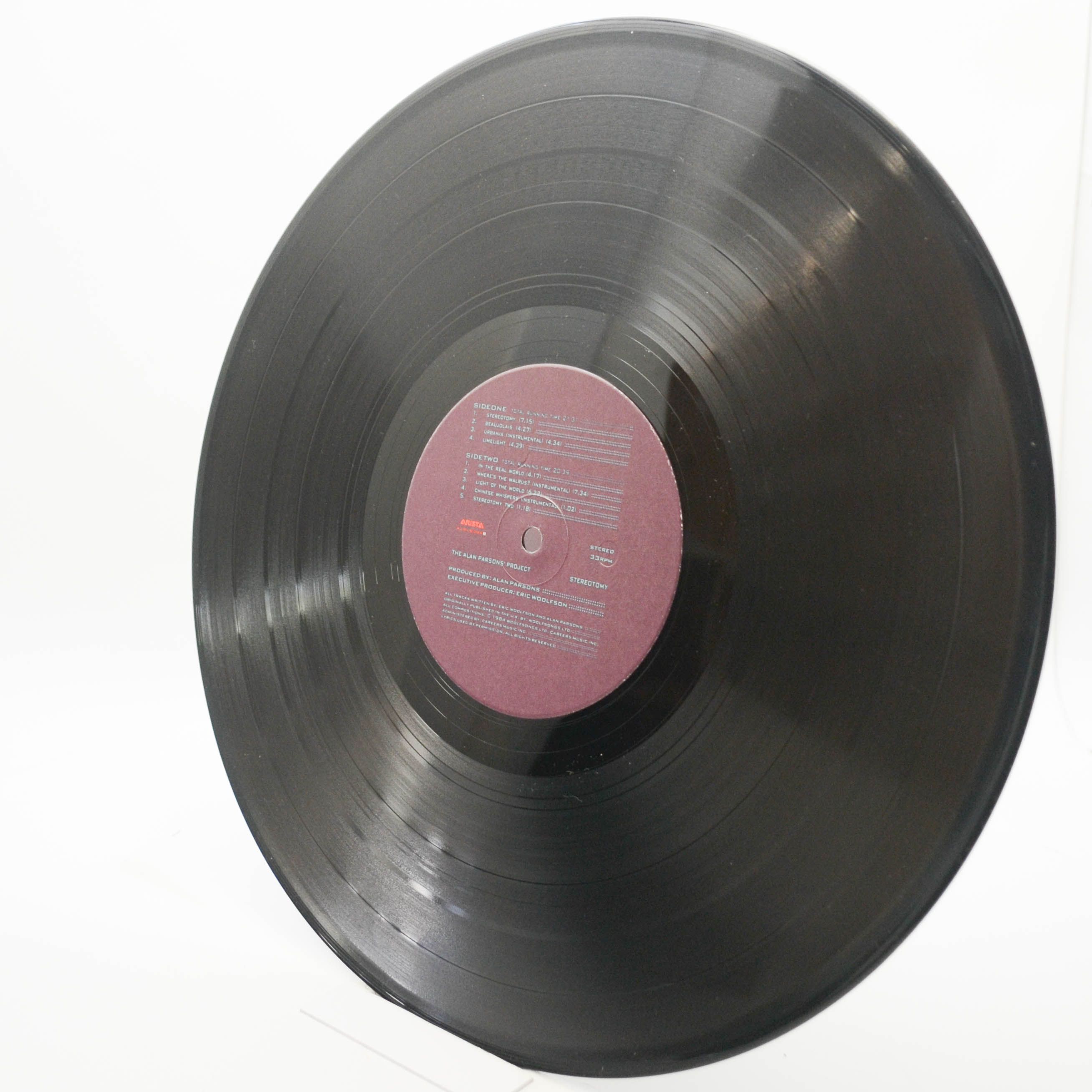 Alan Parsons Project — Stereotomy, 1985