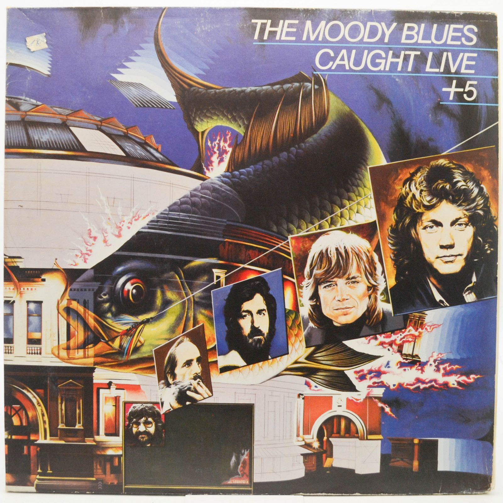 Moody Blues — Caught Live +5 (2LP), 1977