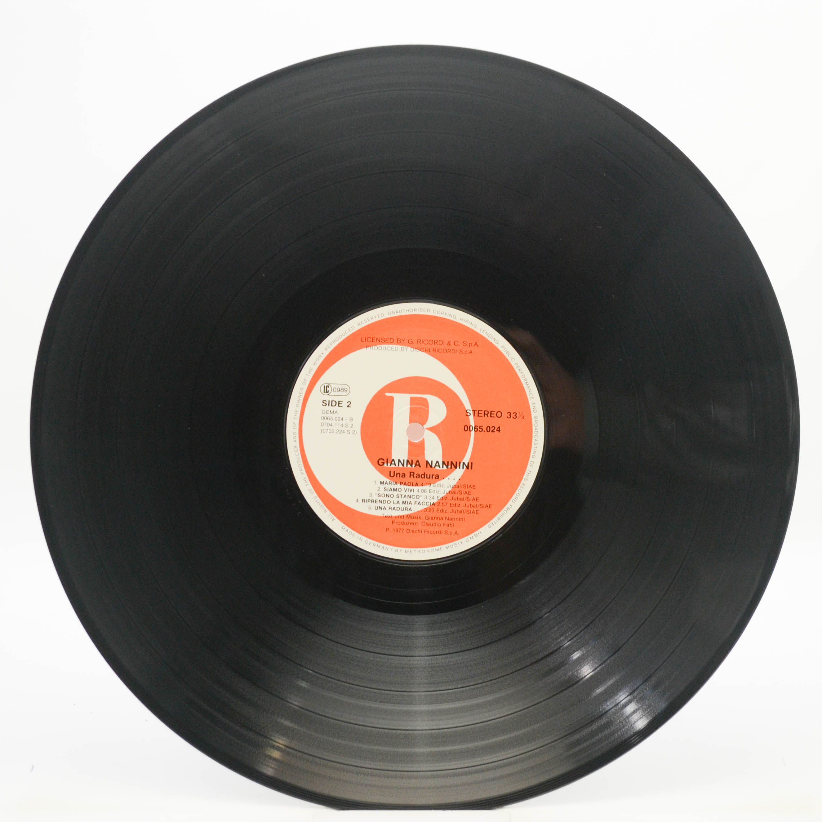 Gianna Nannini — Una Radura ..., 1981