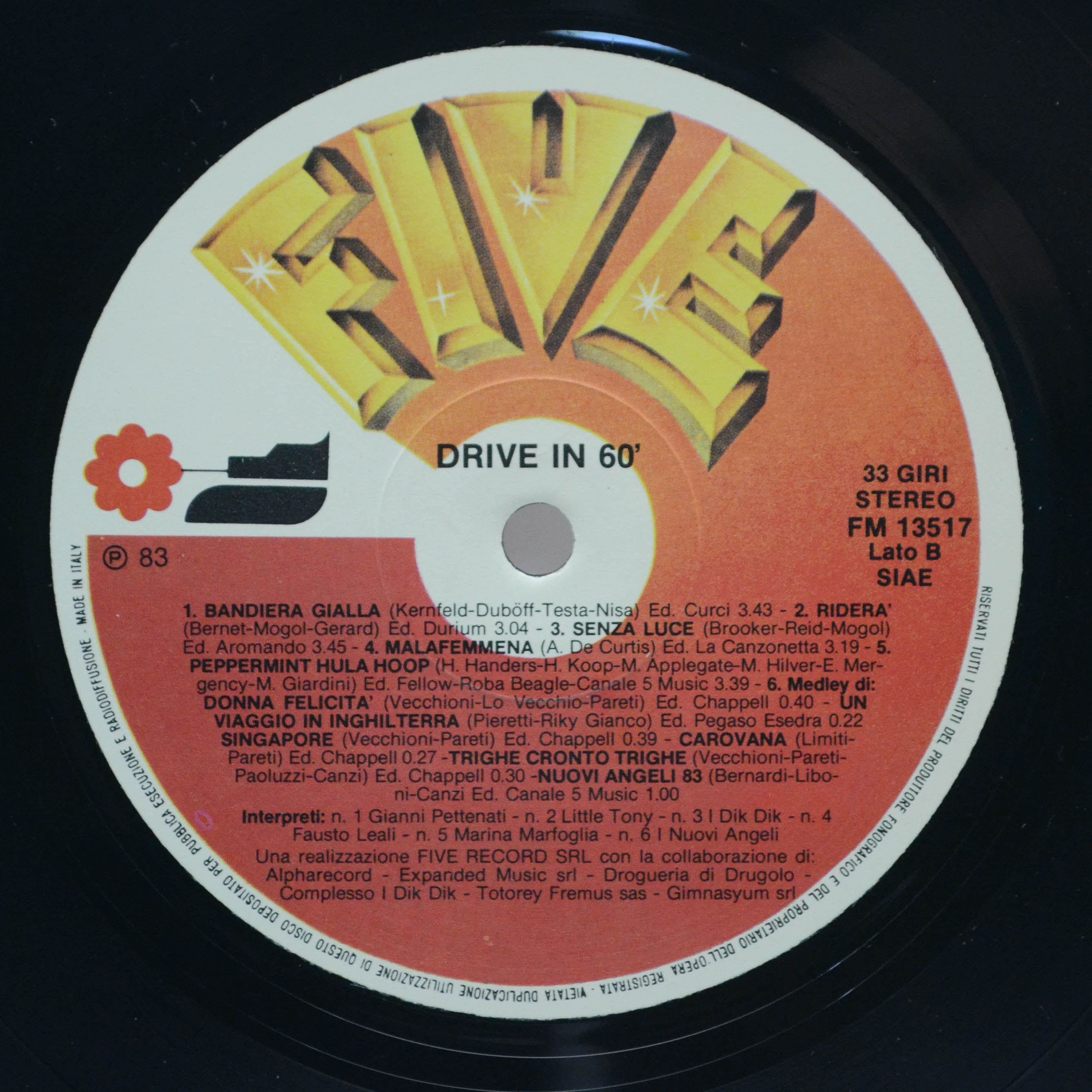 Various — Drive-In '60, 1983