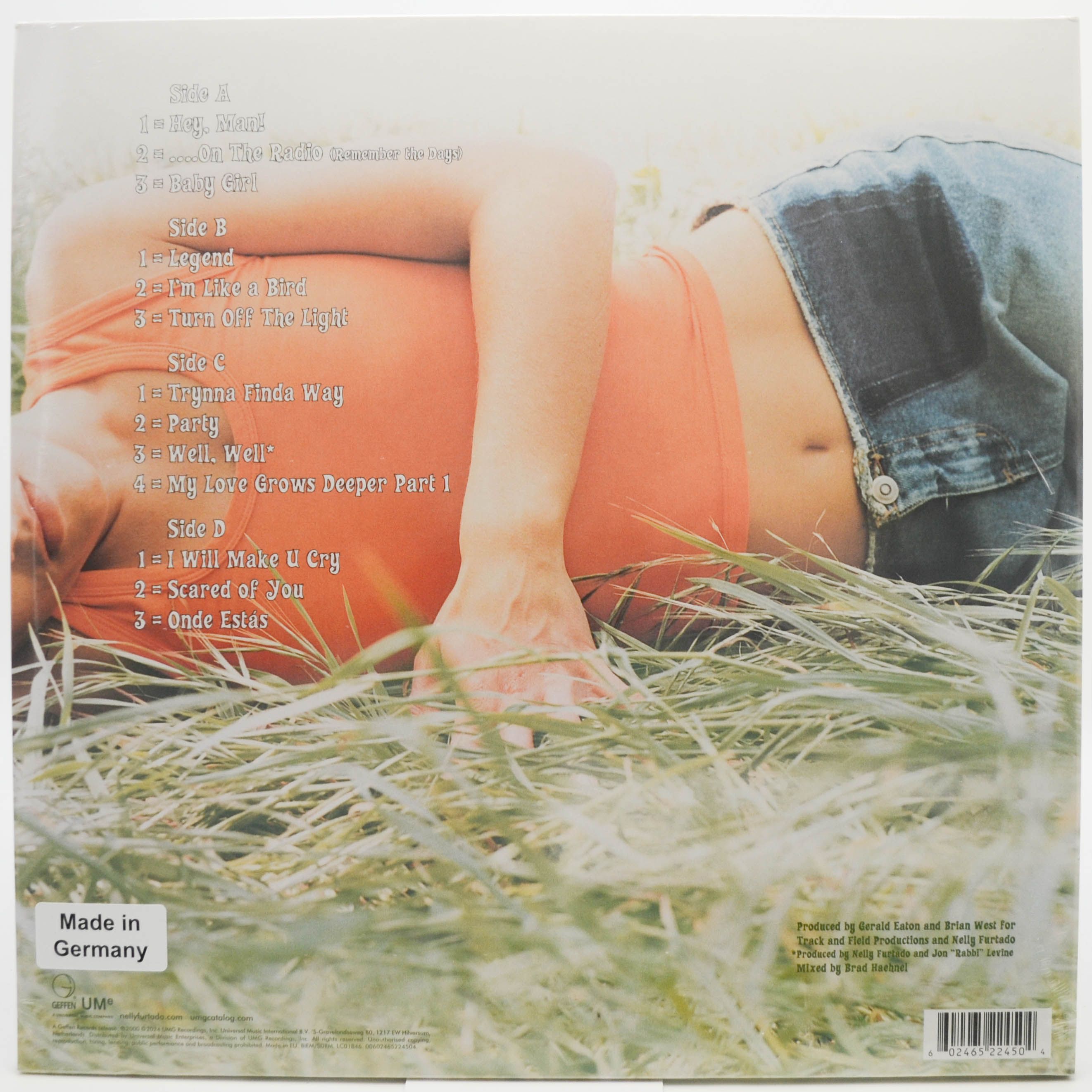 Nelly Furtado — Whoa, Nelly! (2LP), 2000