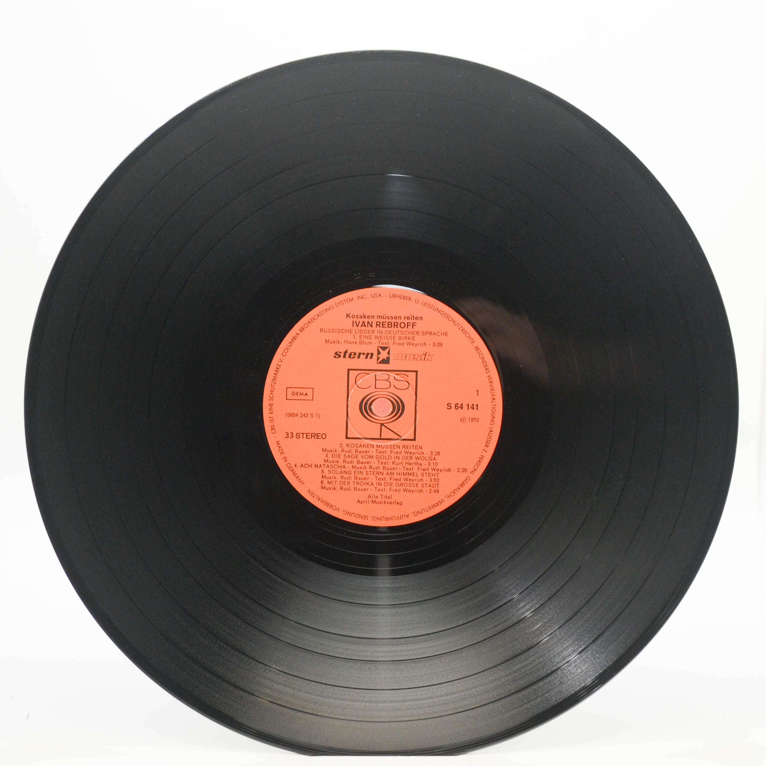 Ivan Rebroff — Kosaken Müssen Reiten, 1970