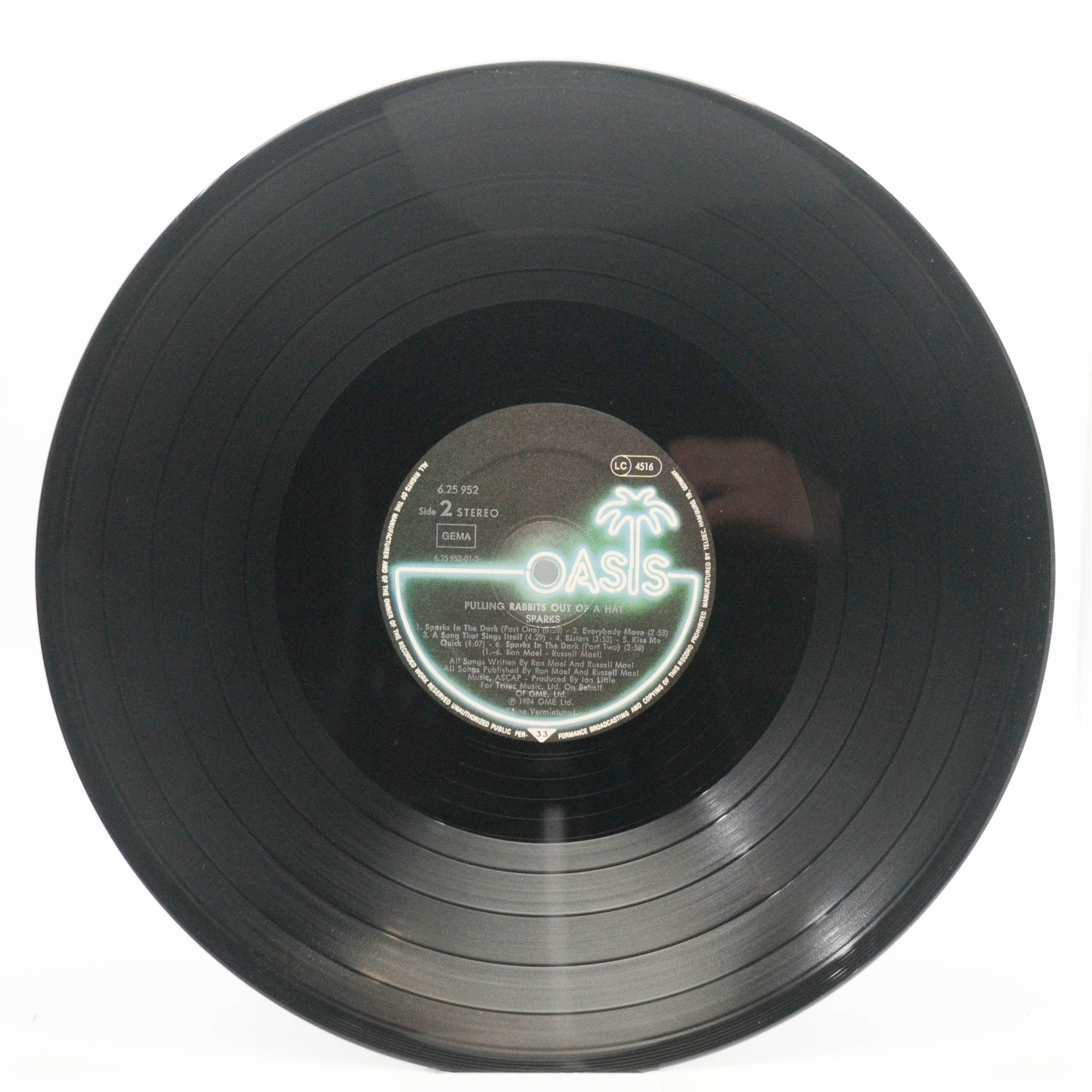 Sparks — Pulling Rabbits Out Of A Hat, 1984