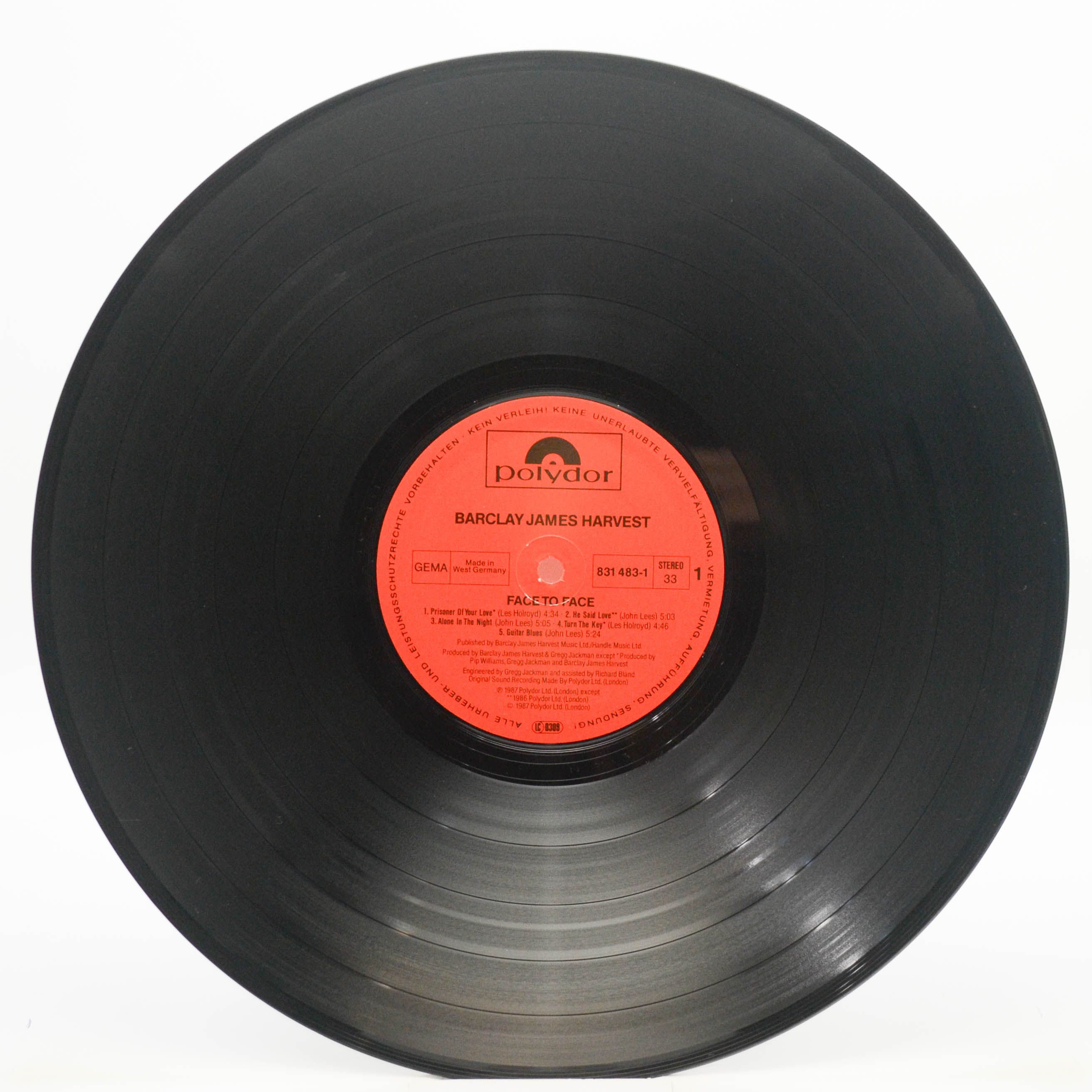 Barclay James Harvest — Face To Face, 1987