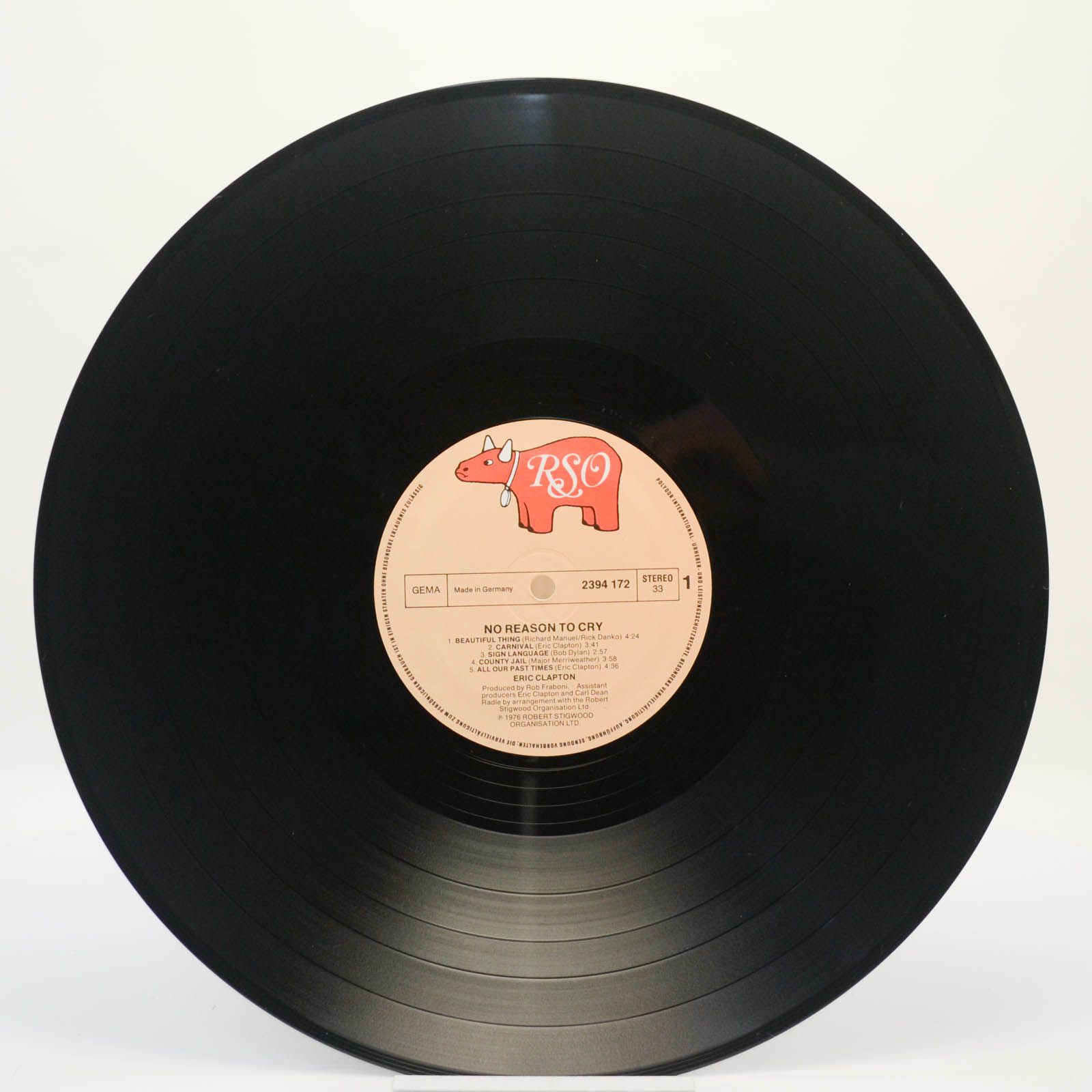 Eric Clapton — No Reason To Cry, 1976