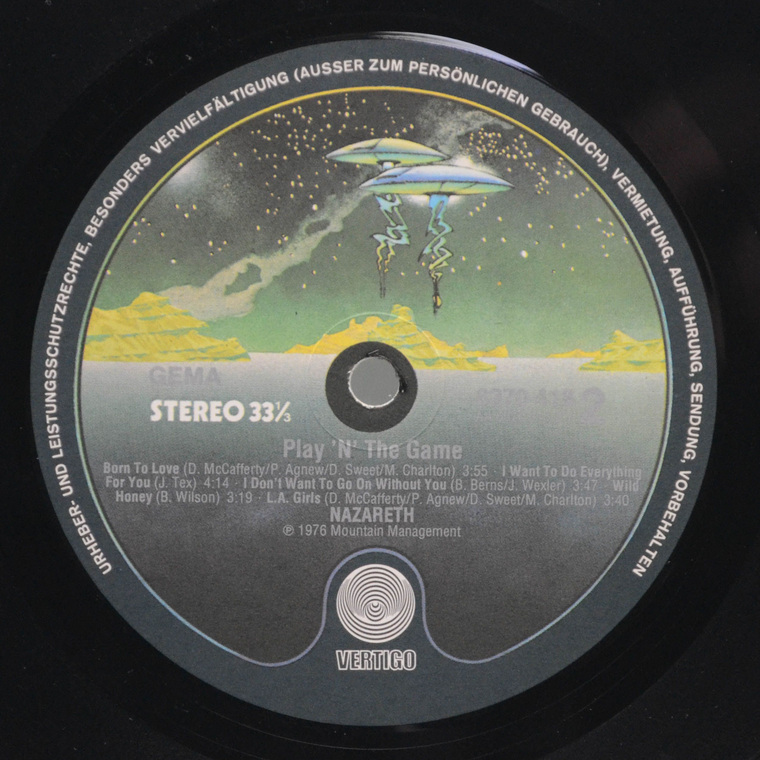 Nazareth — Play 'N' The Game, 1976