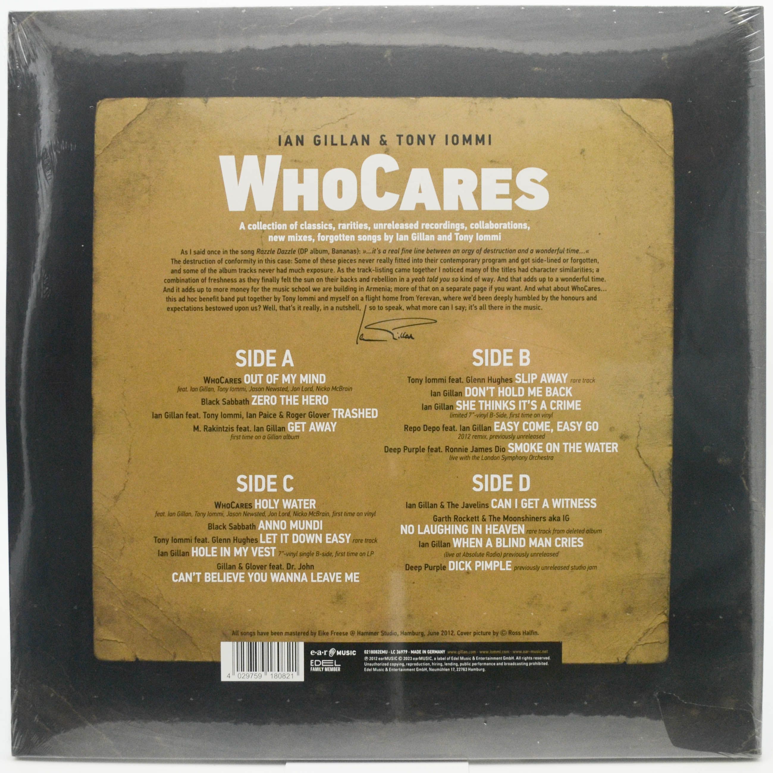 Ian Gillan & Tony Iommi — WhoCares (2LP), 2012