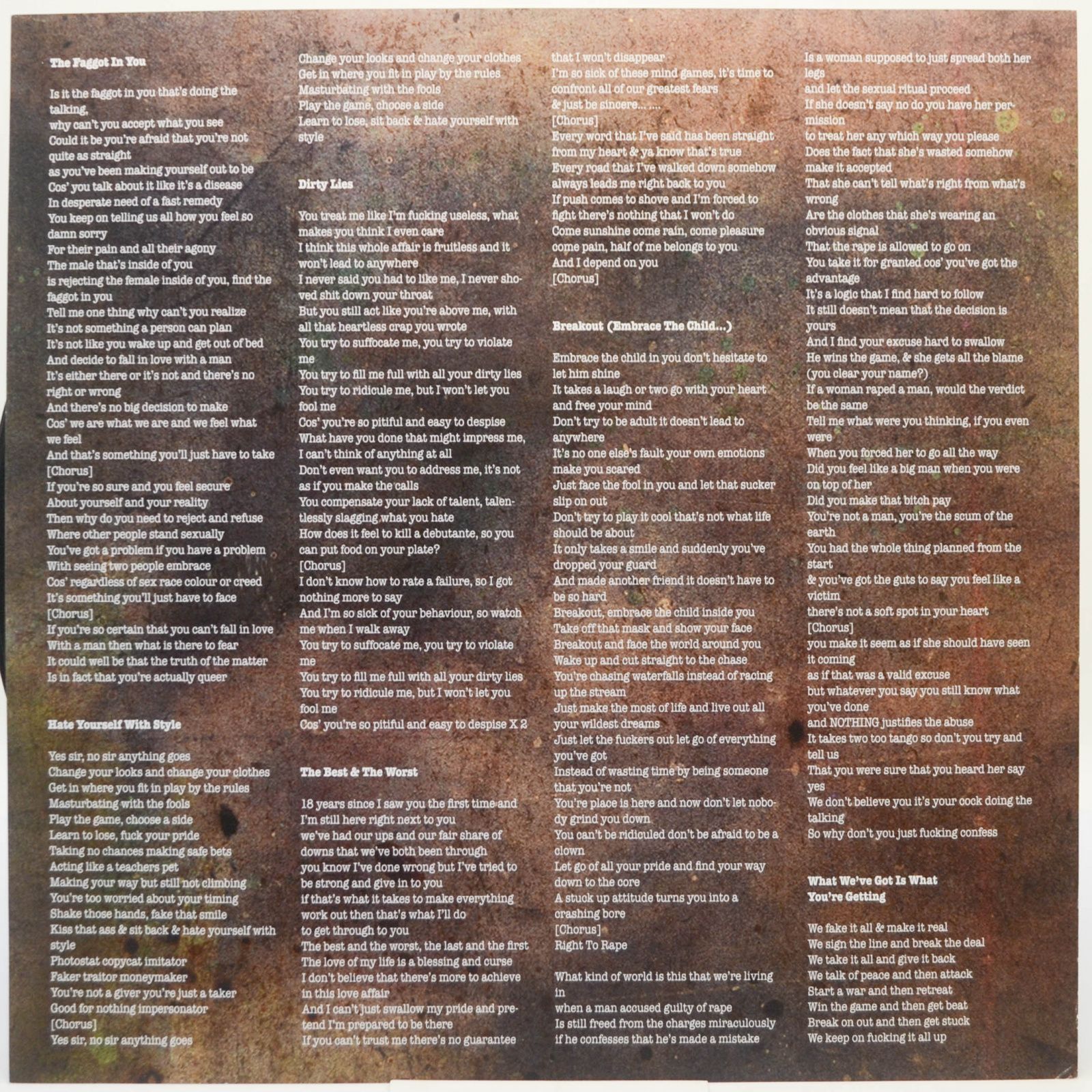 Clawfinger — Hate Yourself With Style (2LP), 2011