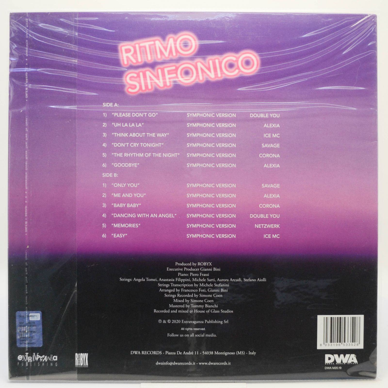 Savage — Ritmo Sinfonico - Savage & Friends (Italy, Автограф Savage), 2020