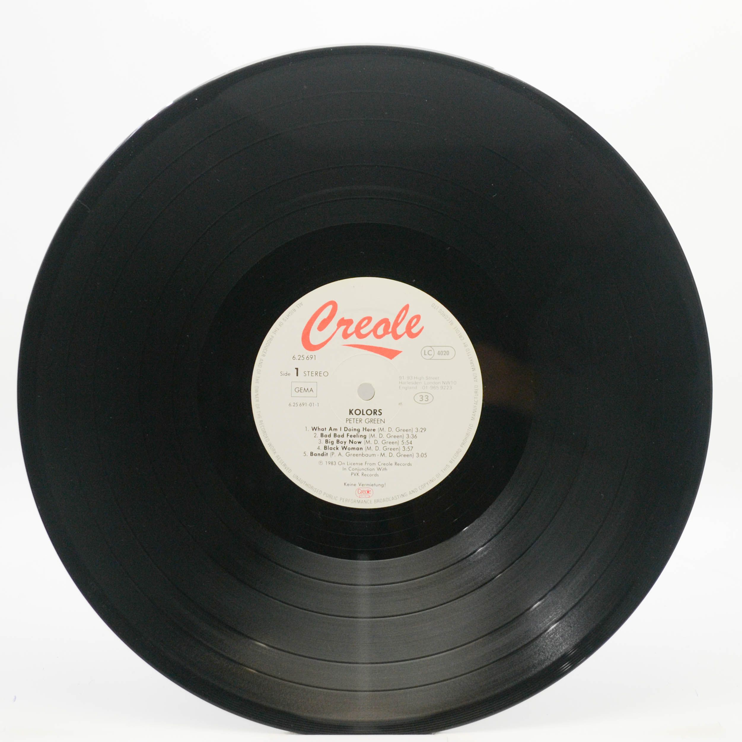 Peter Green — Kolors, 1983