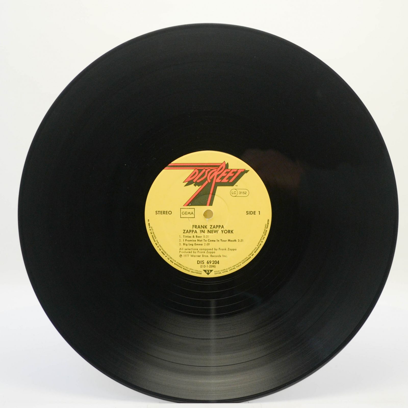 Frank Zappa — Zappa in New York, 1977